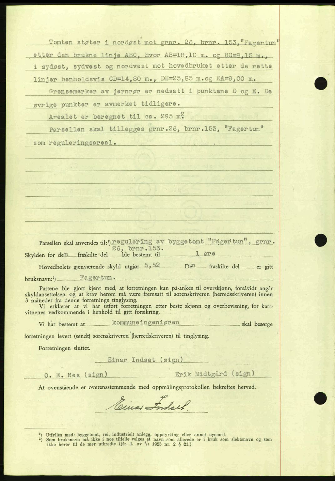 Romsdal sorenskriveri, AV/SAT-A-4149/1/2/2C: Mortgage book no. A17, 1944-1945, Diary no: : 1717/1944