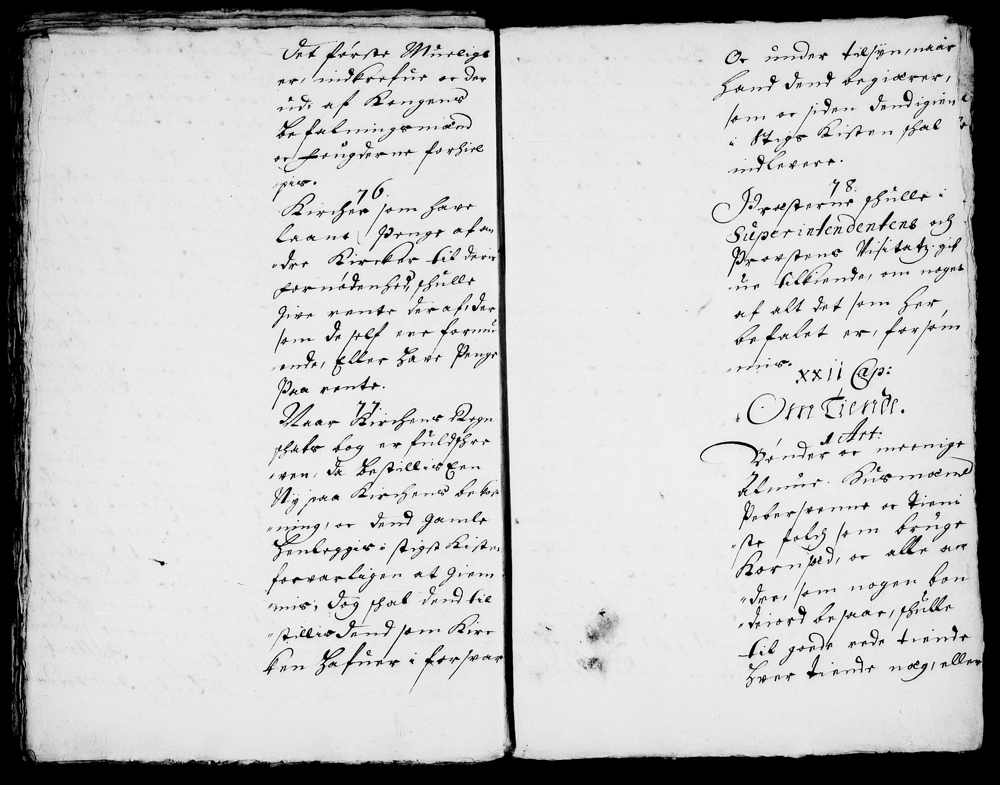 Danske Kanselli, Skapsaker, RA/EA-4061/G/L0009: Tillegg til skapsakene, 1666-1688, p. 303