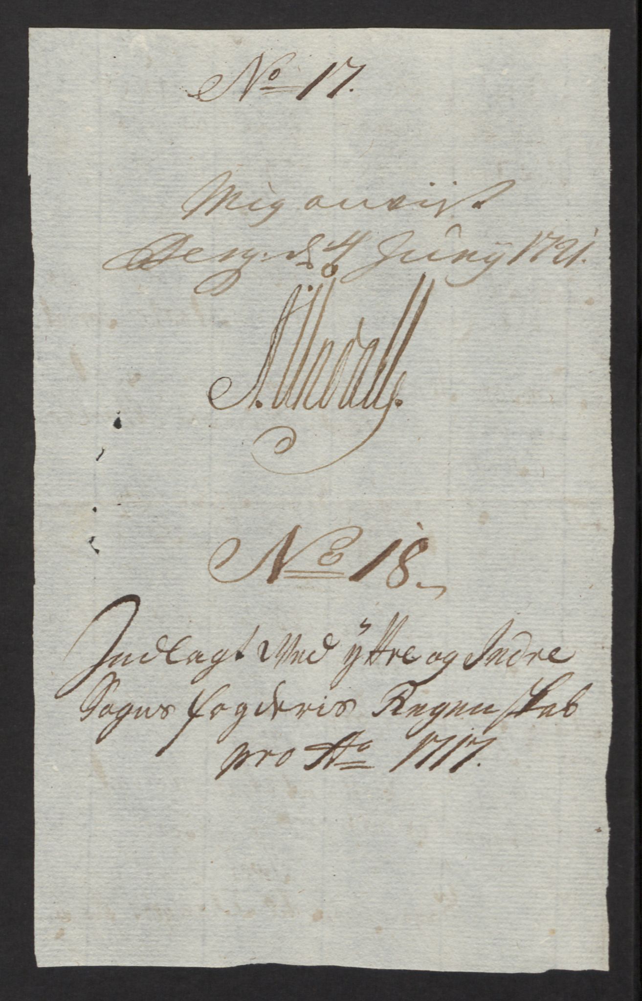 Rentekammeret inntil 1814, Reviderte regnskaper, Fogderegnskap, AV/RA-EA-4092/R52/L3321: Fogderegnskap Sogn, 1717-1718, p. 91