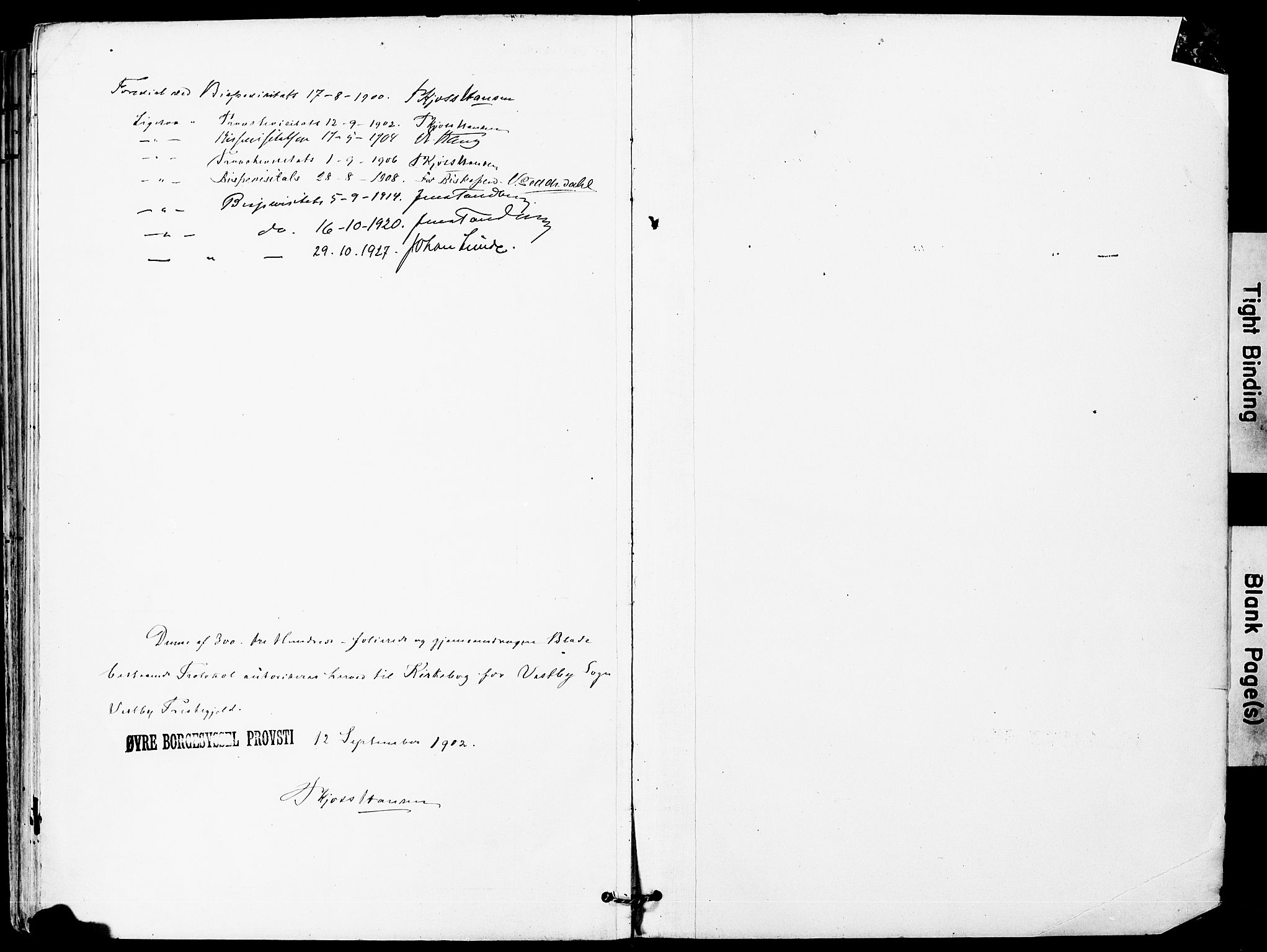 Vestby prestekontor Kirkebøker, SAO/A-10893/F/Fa/L0010: Parish register (official) no. I 10, 1900-1926
