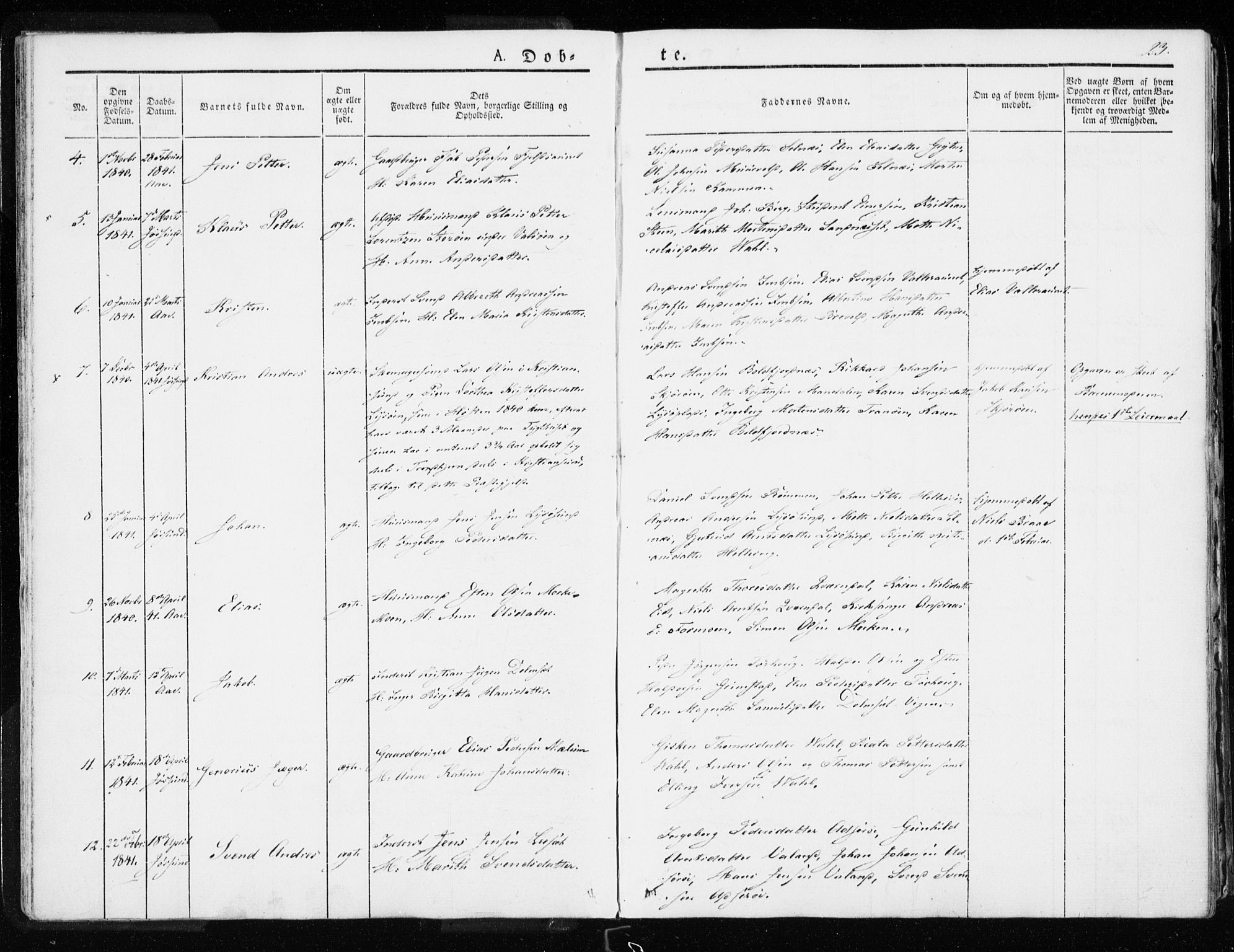 Ministerialprotokoller, klokkerbøker og fødselsregistre - Sør-Trøndelag, SAT/A-1456/655/L0676: Parish register (official) no. 655A05, 1830-1847, p. 23