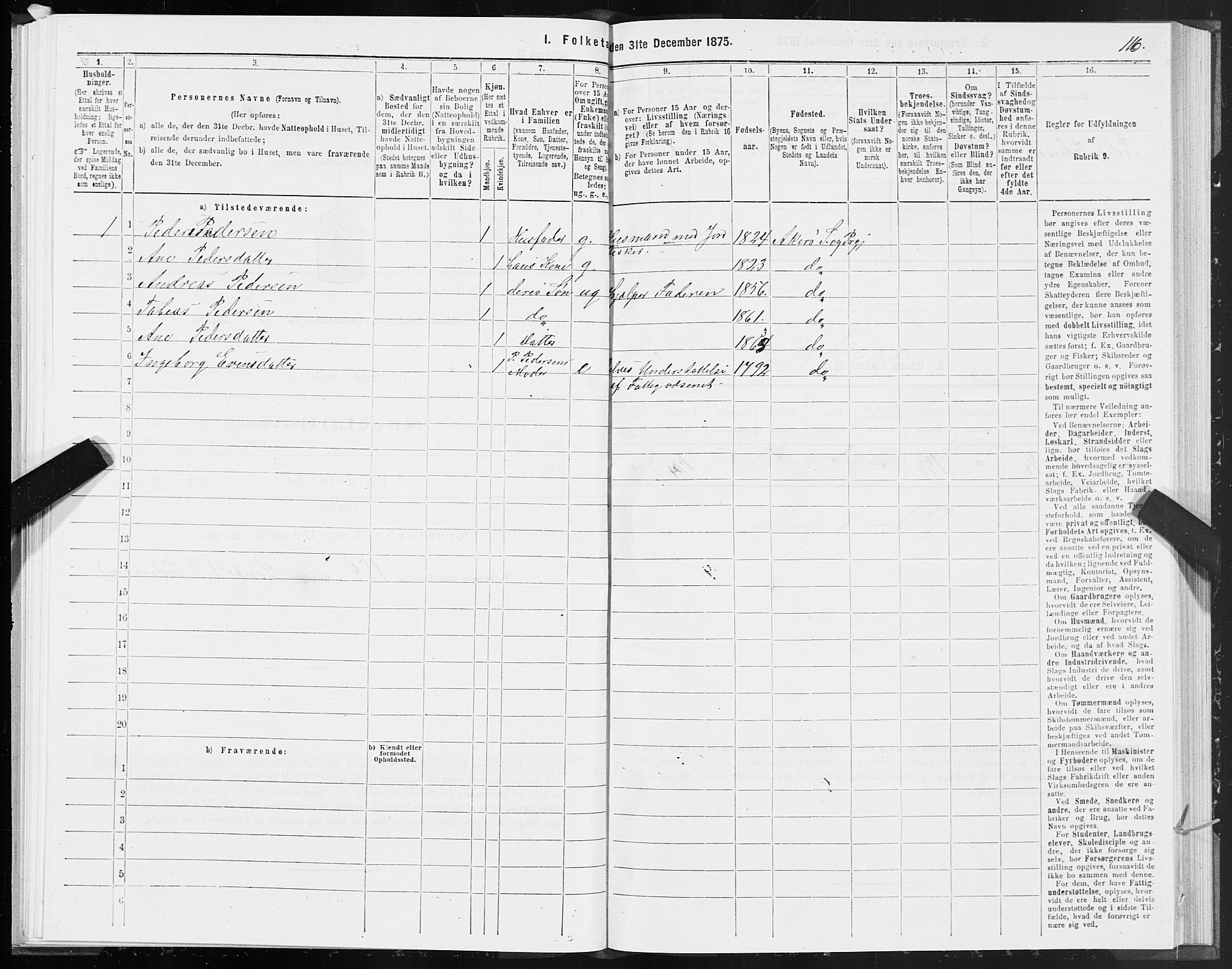 SAT, 1875 census for 1545P Aukra, 1875, p. 2116