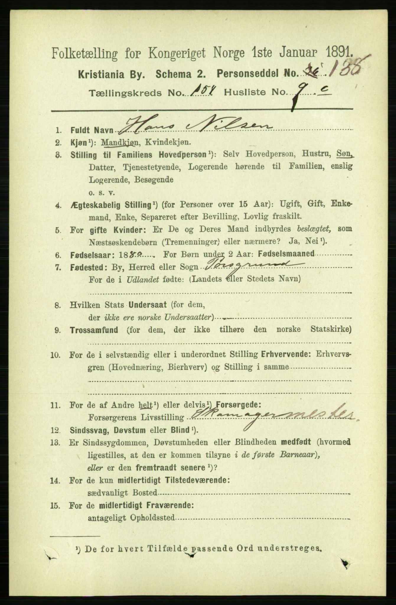 RA, 1891 census for 0301 Kristiania, 1891, p. 87773
