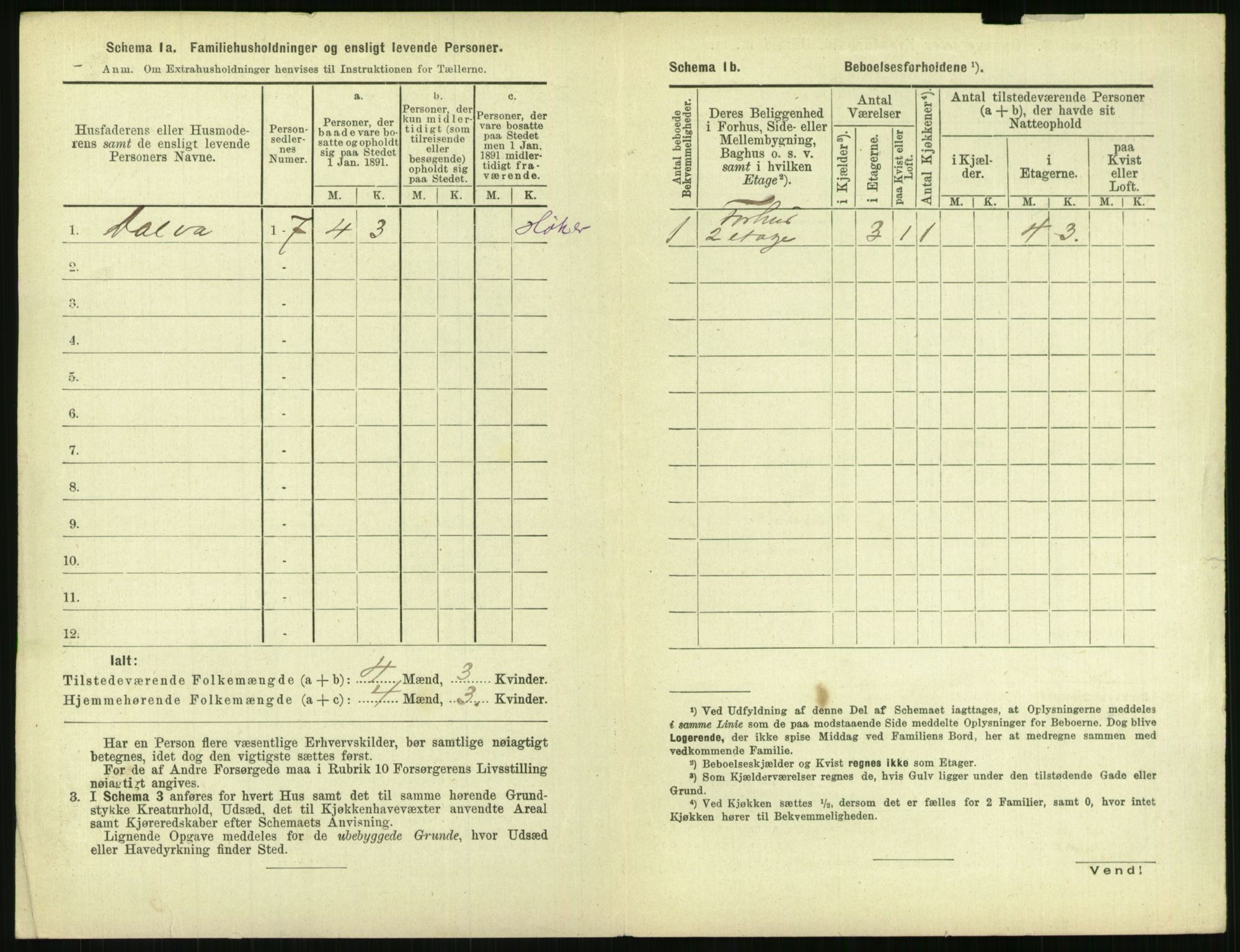 RA, 1891 census for 1103 Stavanger, 1891, p. 5132