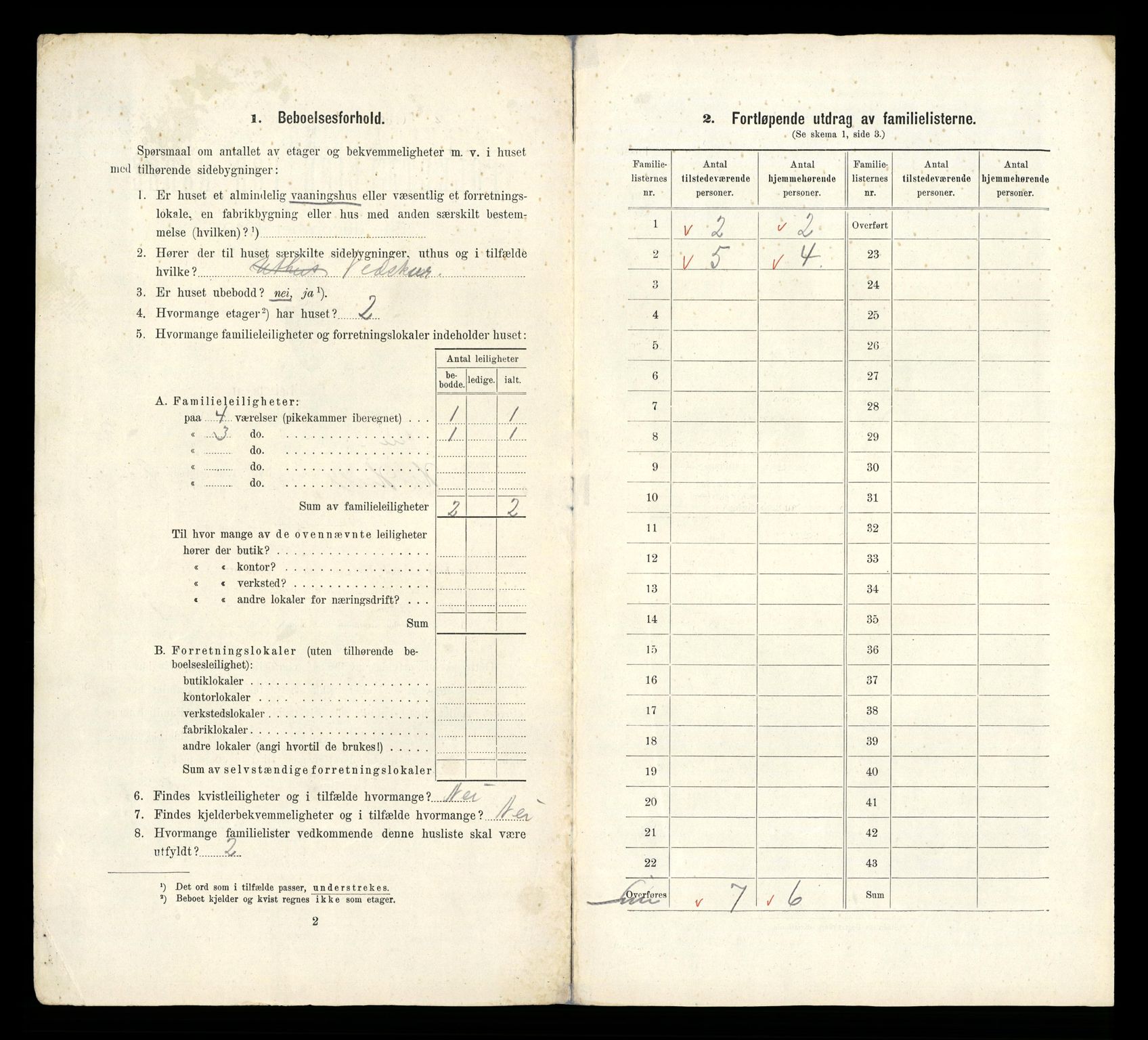 RA, 1910 census for Skien, 1910, p. 5051