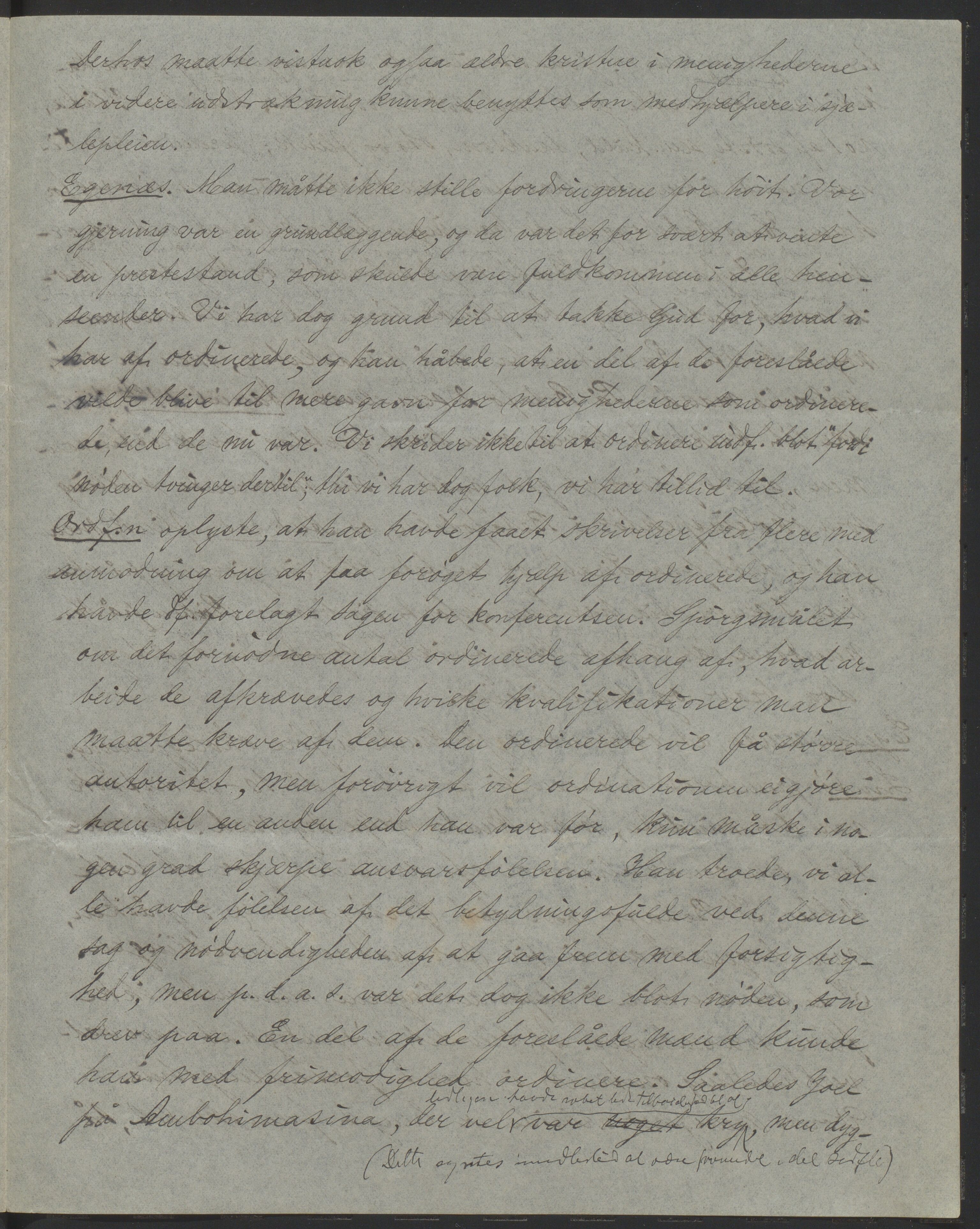 Det Norske Misjonsselskap - hovedadministrasjonen, VID/MA-A-1045/D/Da/Daa/L0037/0002: Konferansereferat og årsberetninger / Konferansereferat fra Madagaskar Innland., 1887