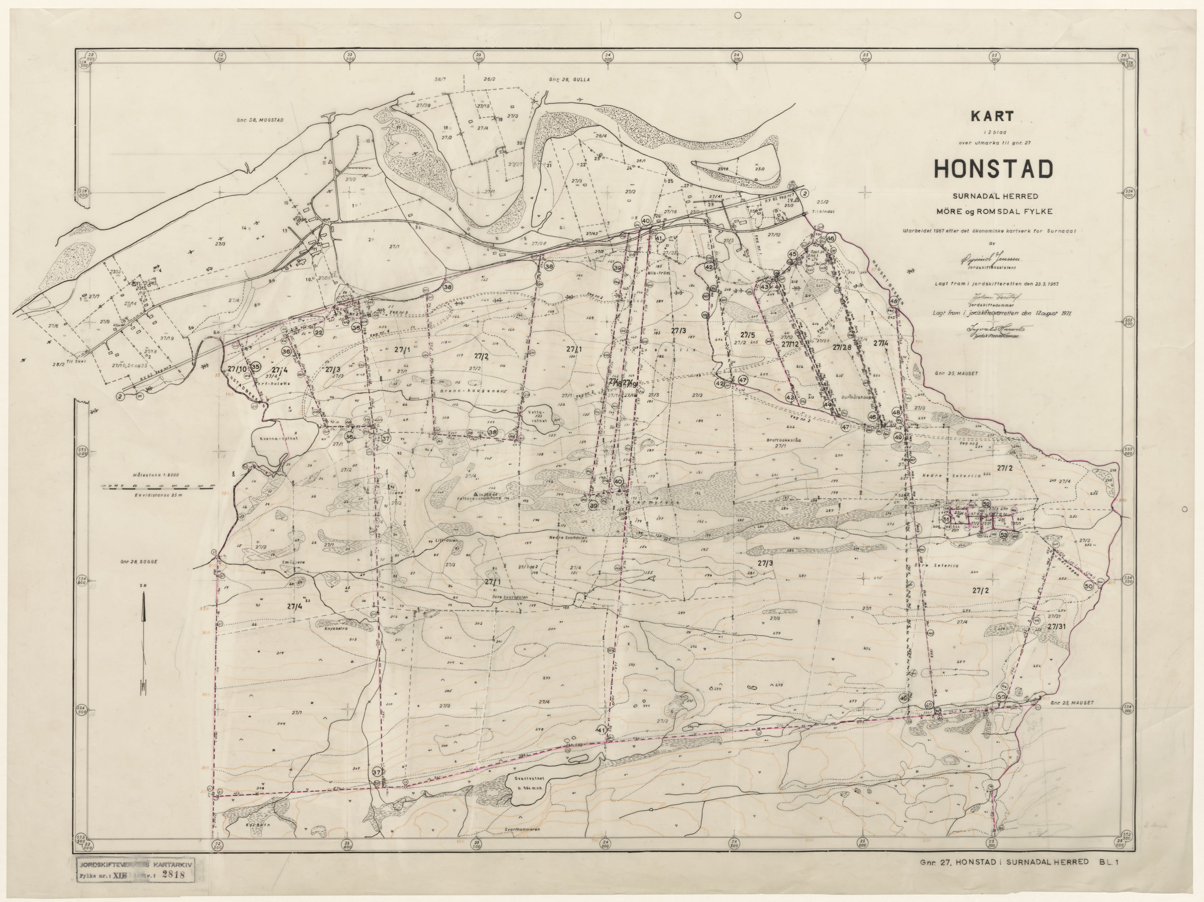 Jordskifteverkets kartarkiv, AV/RA-S-3929/T, 1859-1988, p. 3551