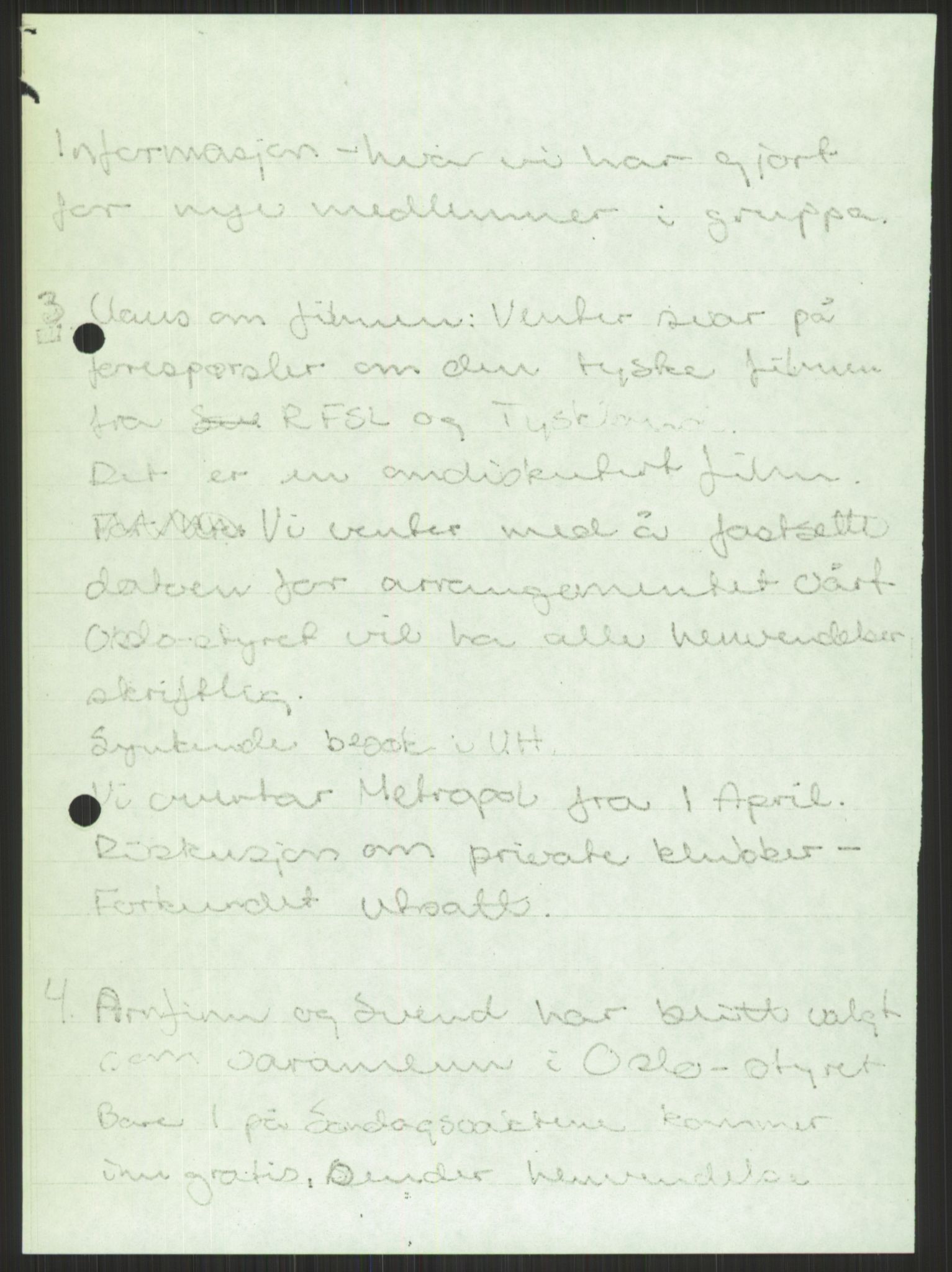 Det Norske Forbundet av 1948/Landsforeningen for Lesbisk og Homofil Frigjøring, AV/RA-PA-1216/A/Ag/L0004: Grupper, utvalg, 1974-1992, p. 665