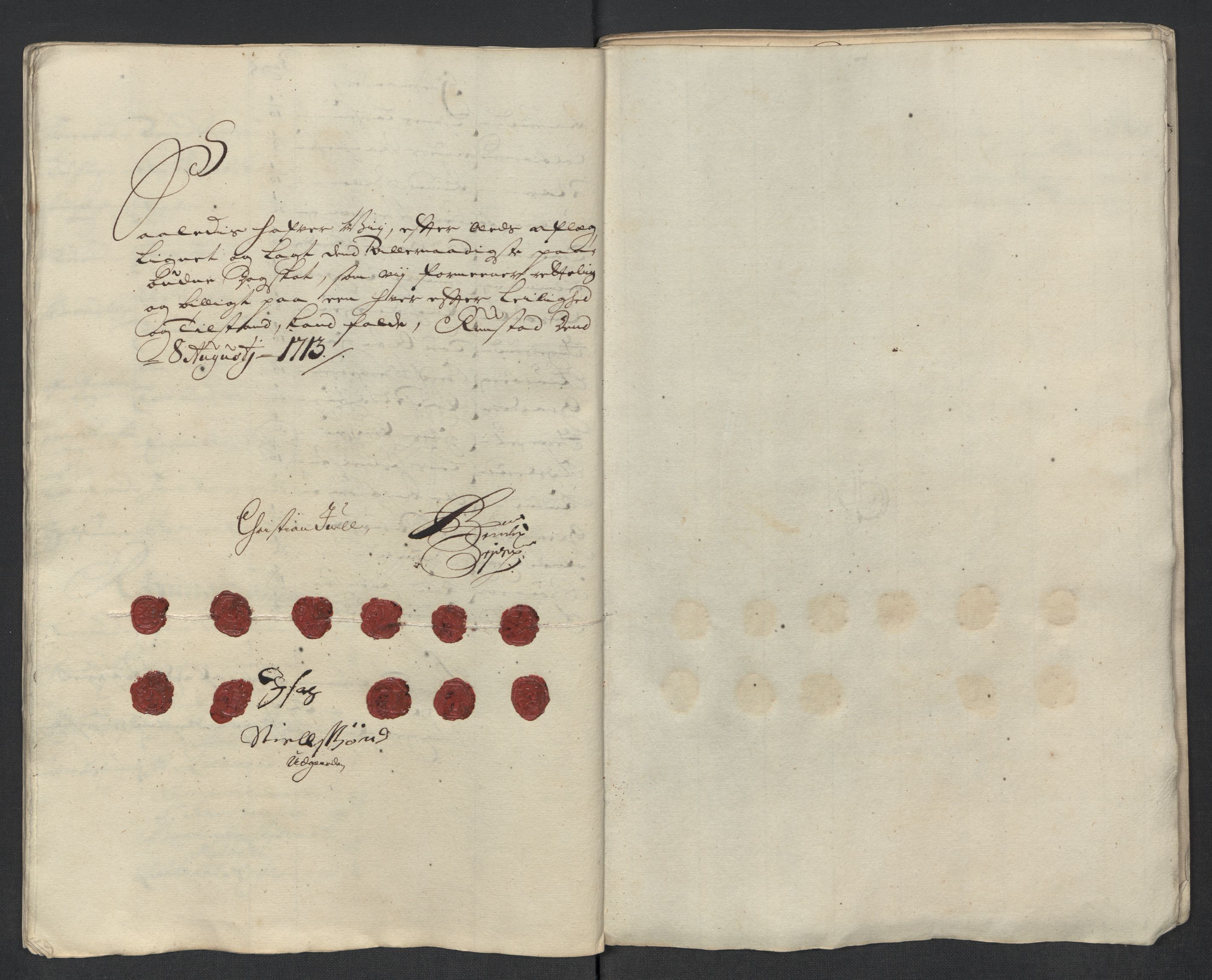 Rentekammeret inntil 1814, Reviderte regnskaper, Fogderegnskap, AV/RA-EA-4092/R13/L0850: Fogderegnskap Solør, Odal og Østerdal, 1713, p. 222