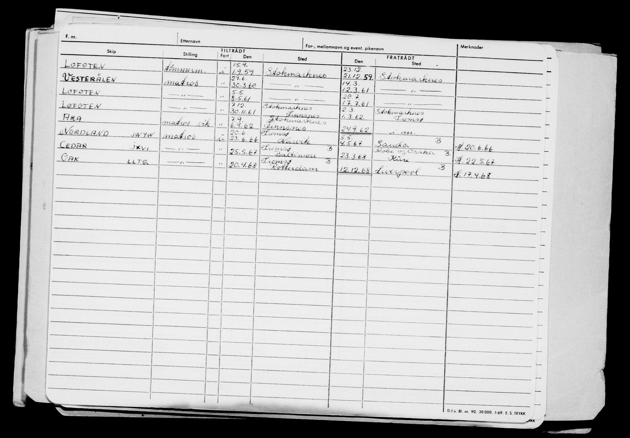 Direktoratet for sjømenn, AV/RA-S-3545/G/Gb/L0115: Hovedkort, 1913, p. 180