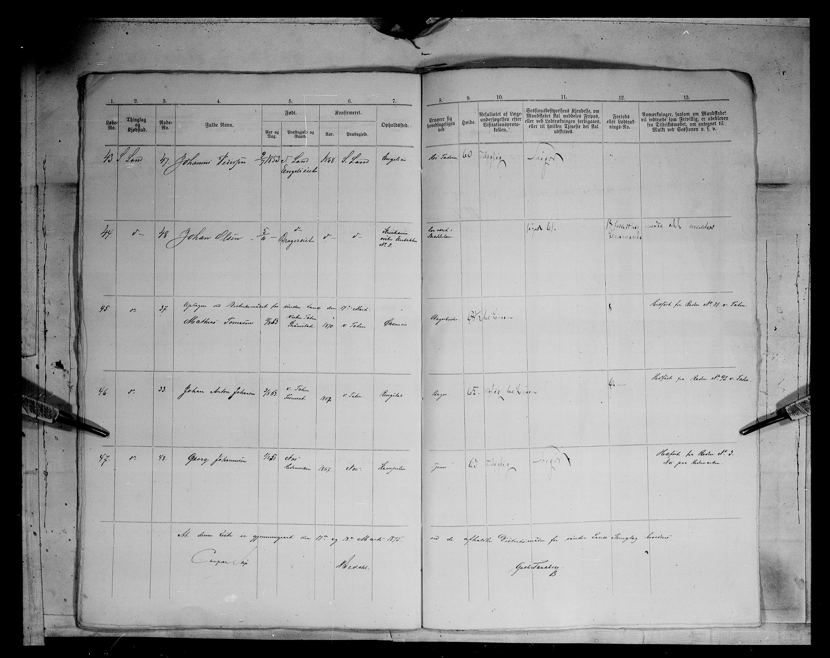 Fylkesmannen i Oppland, AV/SAH-FYO-002/1/K/Kg/L1167: Søndre og Nordre Land, Vestre Toten, 1860-1879, p. 9329