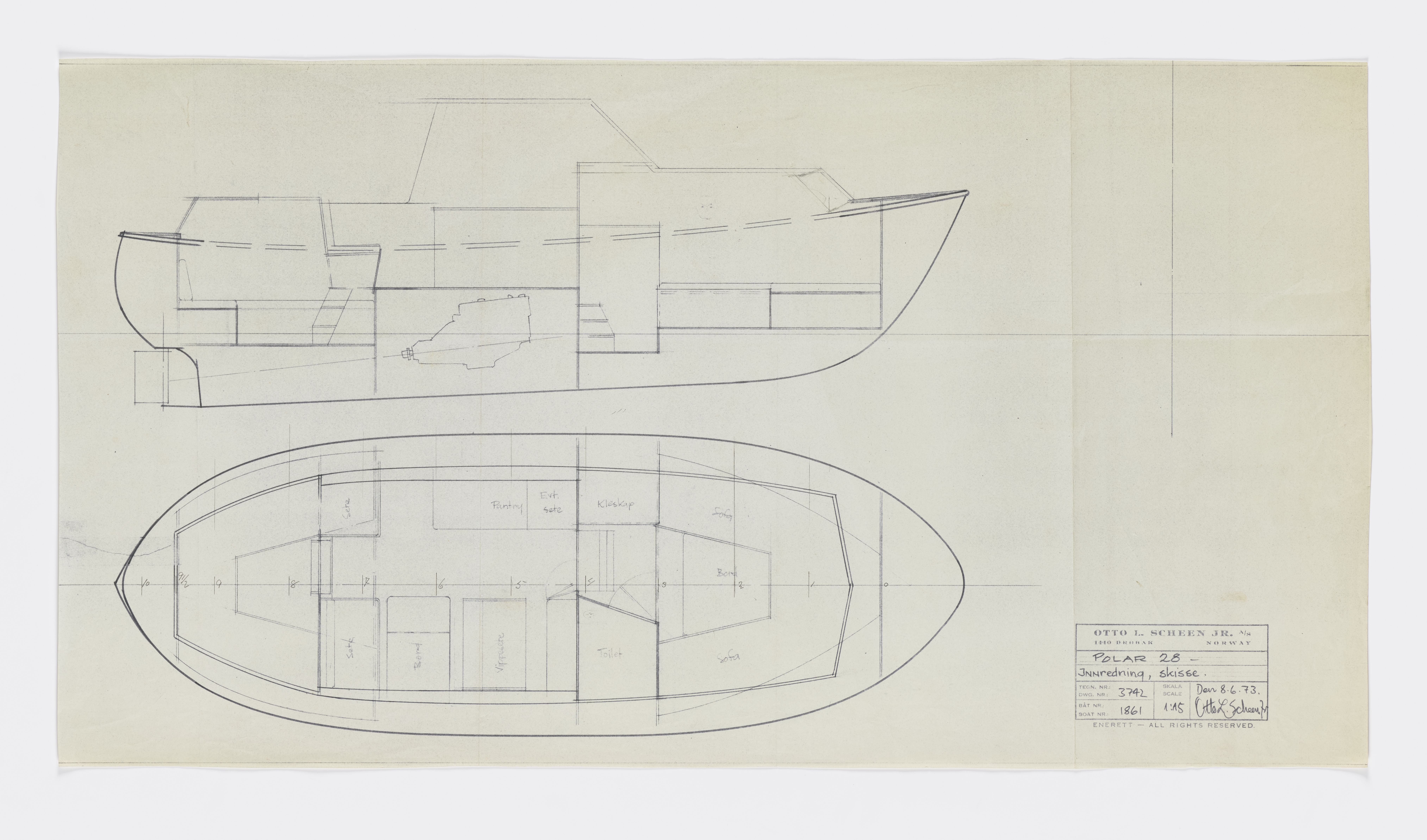 Furuholmen & Scheen, AFM/OM-1003/T/Ta/L0022/0001: Polar / Scheen, 1973-1994