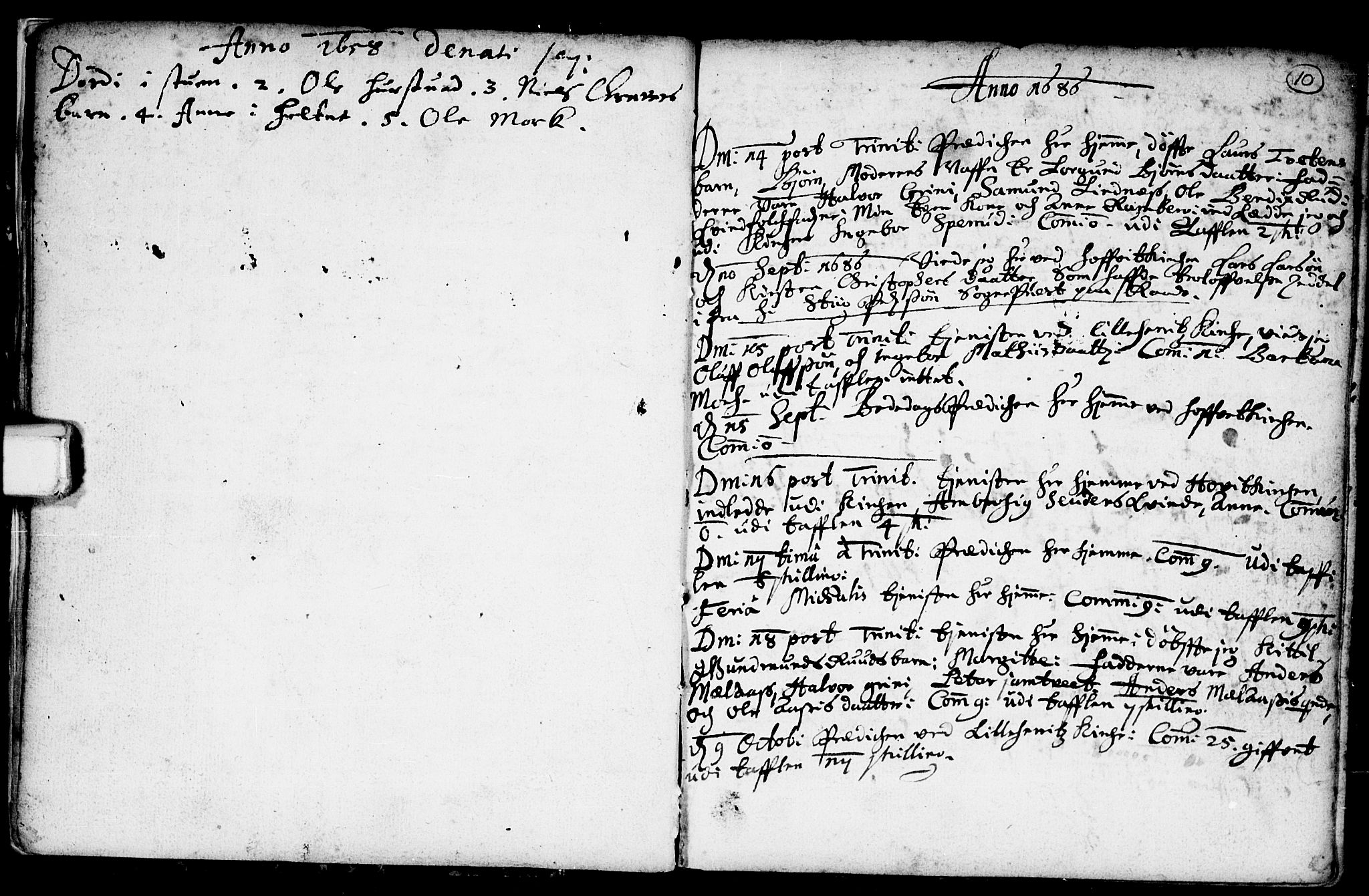 Heddal kirkebøker, AV/SAKO-A-268/F/Fa/L0001: Parish register (official) no. I 1, 1648-1699, p. 10