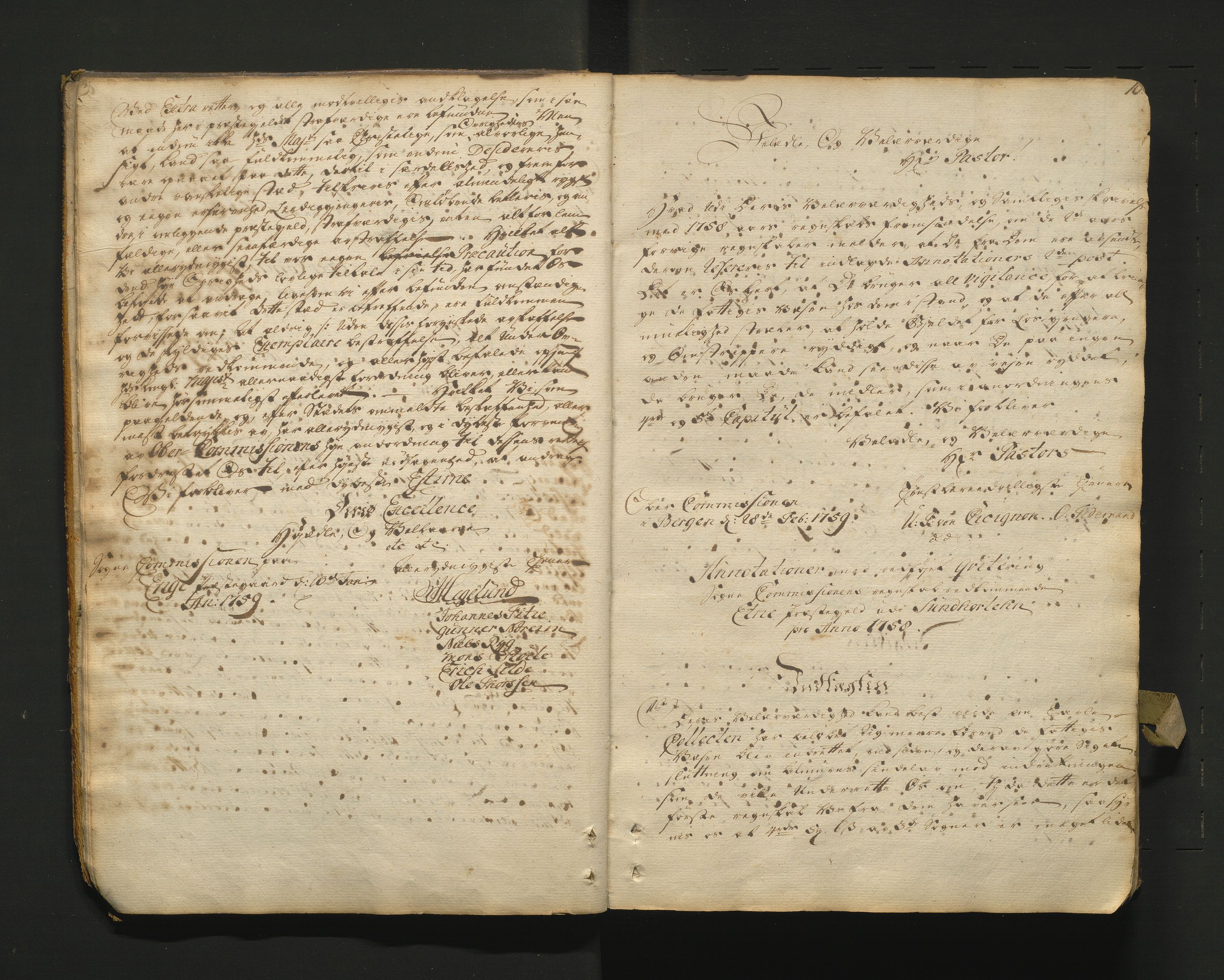 Etne sokneprestembete, AV/SAB-A-75001/J/Jg/L0001: Forhandlingsprotokoll fattigkommisjonen Etne prestegjeld , 1756-1850