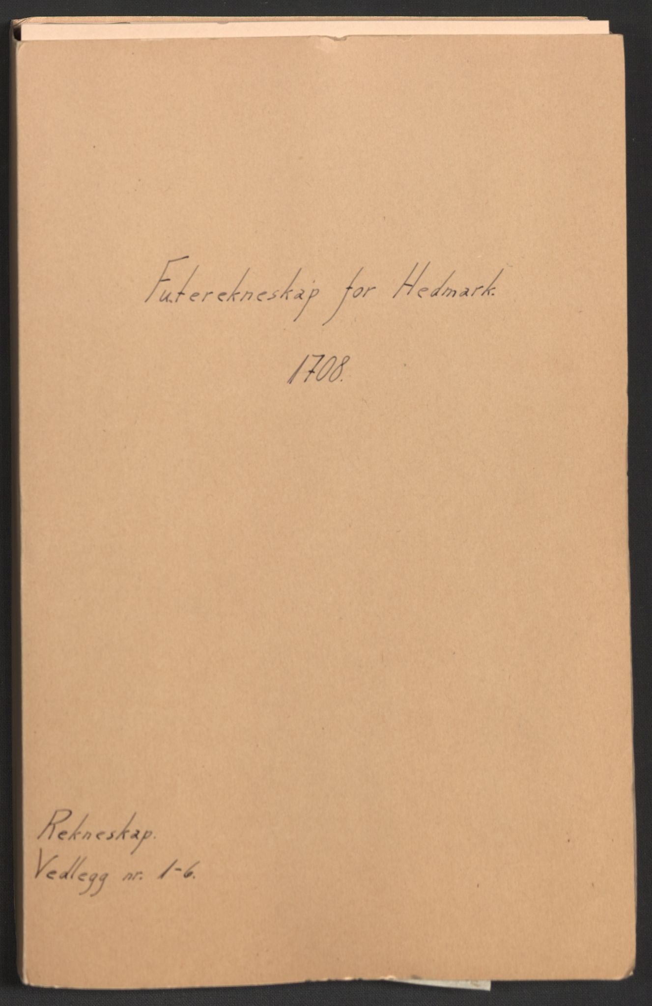 Rentekammeret inntil 1814, Reviderte regnskaper, Fogderegnskap, RA/EA-4092/R16/L1044: Fogderegnskap Hedmark, 1708, p. 2
