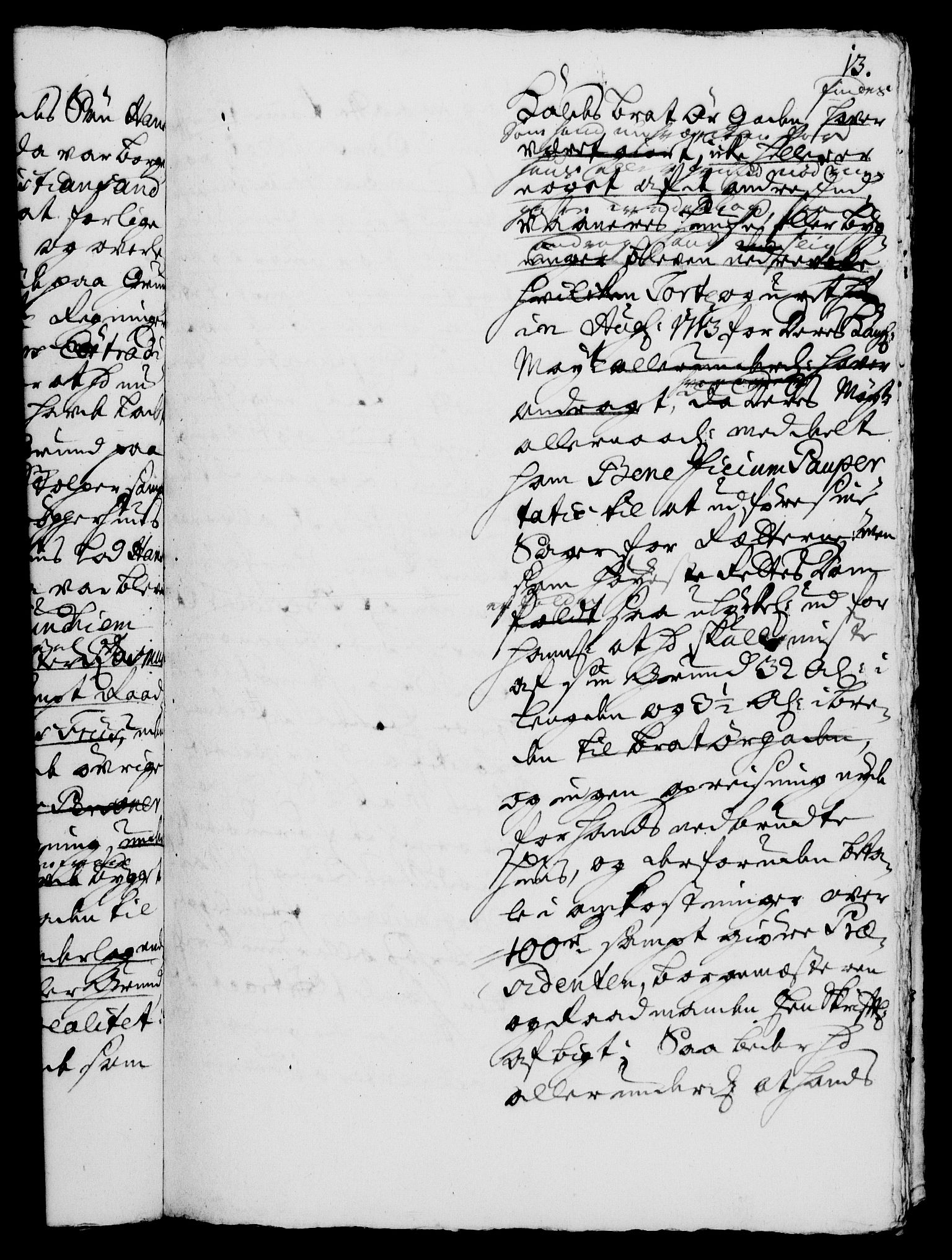 Rentekammeret, Kammerkanselliet, RA/EA-3111/G/Gh/Gha/L0003: Norsk ekstraktmemorialprotokoll, sak. 600-765 (merket RK 53.48), 1720-1721, p. 13
