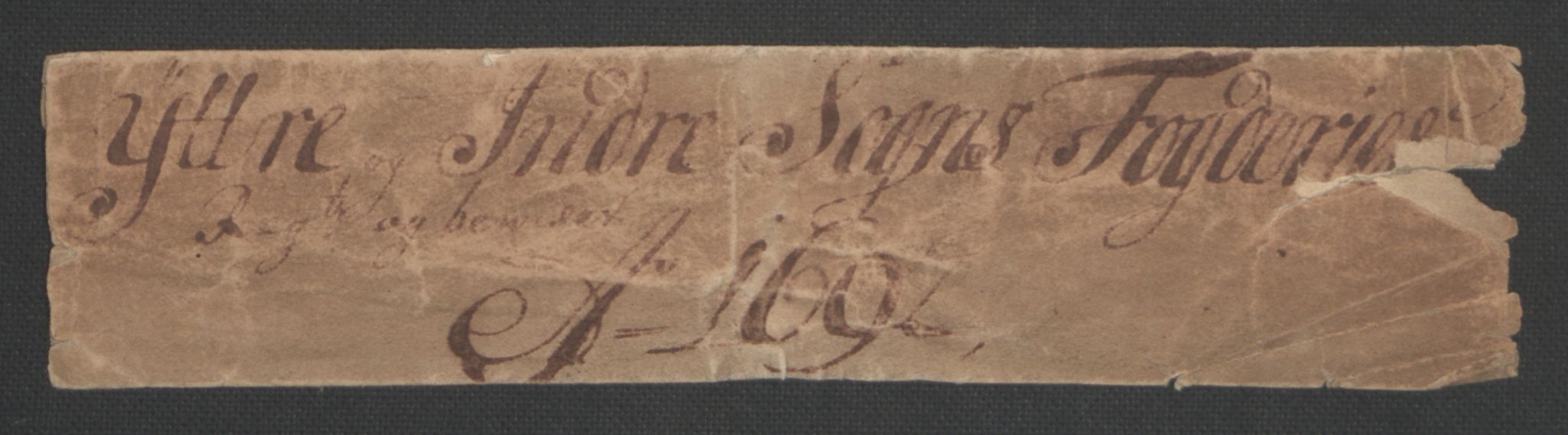 Rentekammeret inntil 1814, Reviderte regnskaper, Fogderegnskap, RA/EA-4092/R52/L3306: Fogderegnskap Sogn, 1691-1692, p. 268