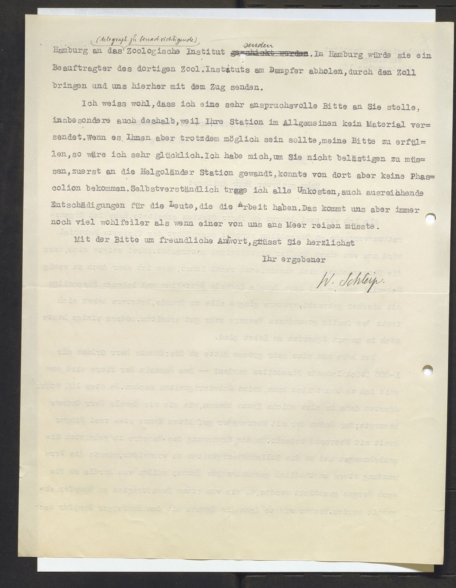 Bergens Museum, AV/SAB-A-17301/13/D/L0002: Korrespondanse , 1928-1940, p. 241