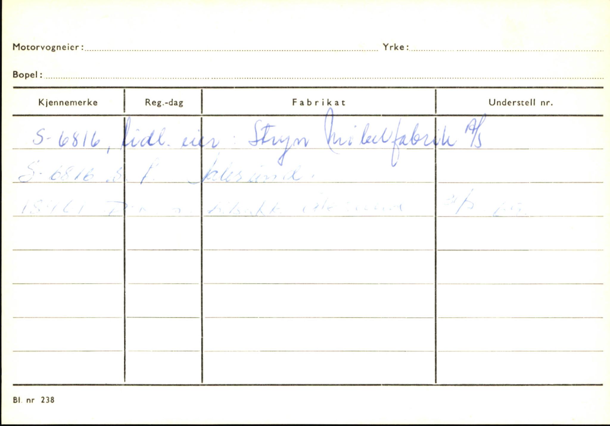 Statens vegvesen, Sogn og Fjordane vegkontor, SAB/A-5301/4/F/L0145: Registerkort Vågsøy S-Å. Årdal I-P, 1945-1975, p. 846