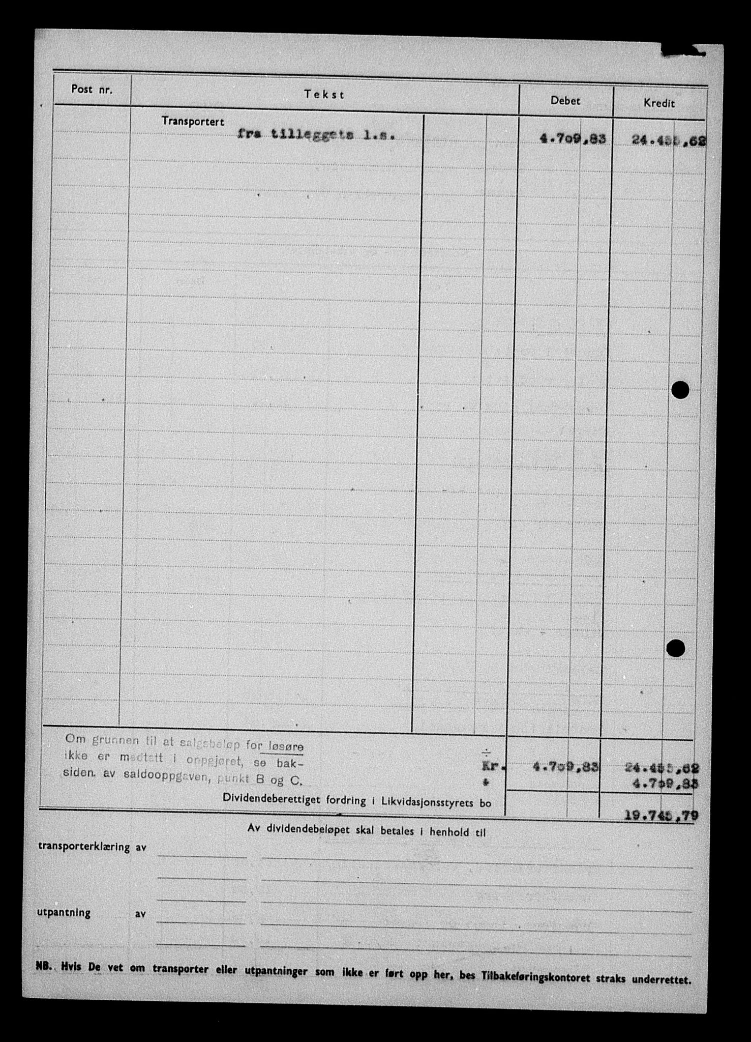 Justisdepartementet, Tilbakeføringskontoret for inndratte formuer, AV/RA-S-1564/H/Hc/Hcd/L0991: --, 1945-1947, p. 158