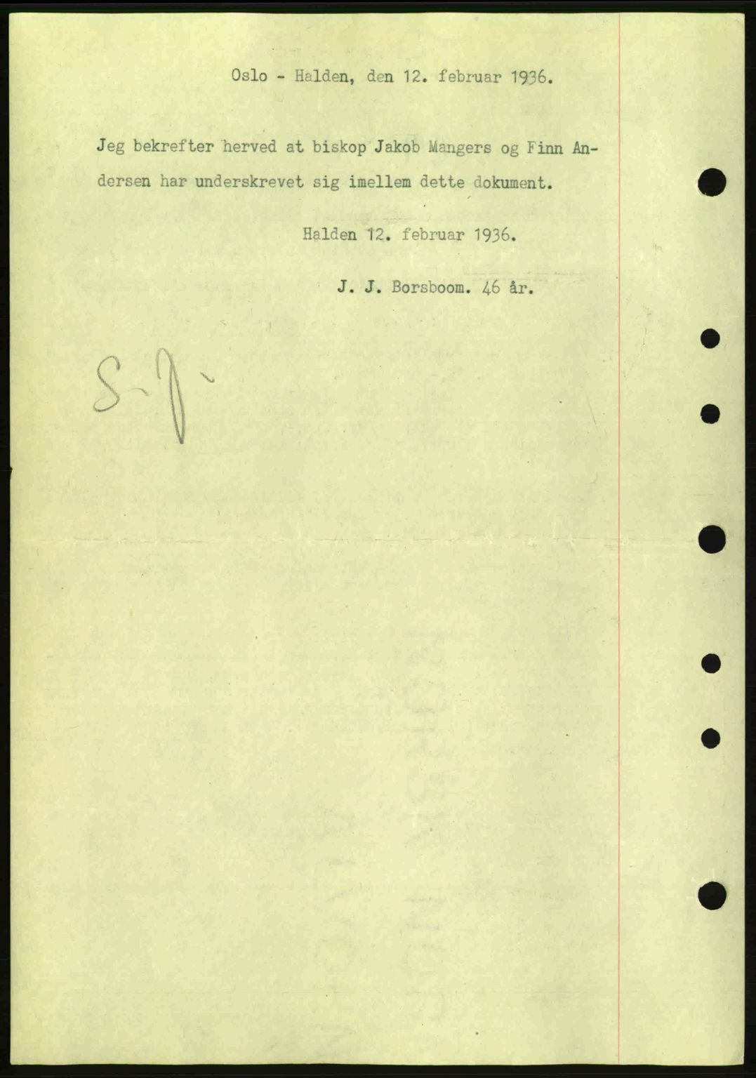 Idd og Marker sorenskriveri, AV/SAO-A-10283/G/Gb/Gbc/L0001: Mortgage book no. B1-3, 1936-1939, Diary no: : 183/1936