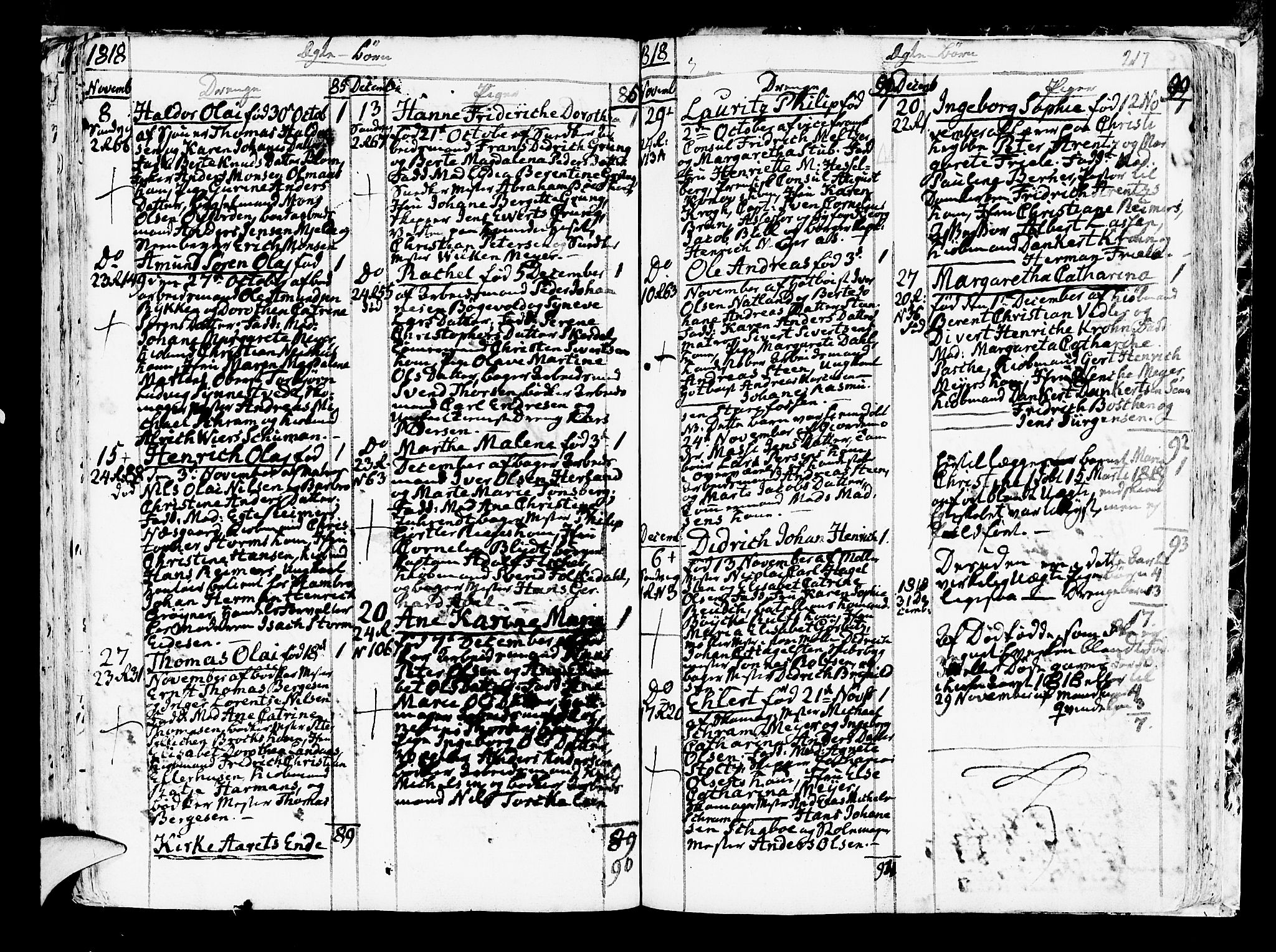 Korskirken sokneprestembete, SAB/A-76101/H/Haa/L0006: Parish register (official) no. A 6, 1790-1820, p. 217