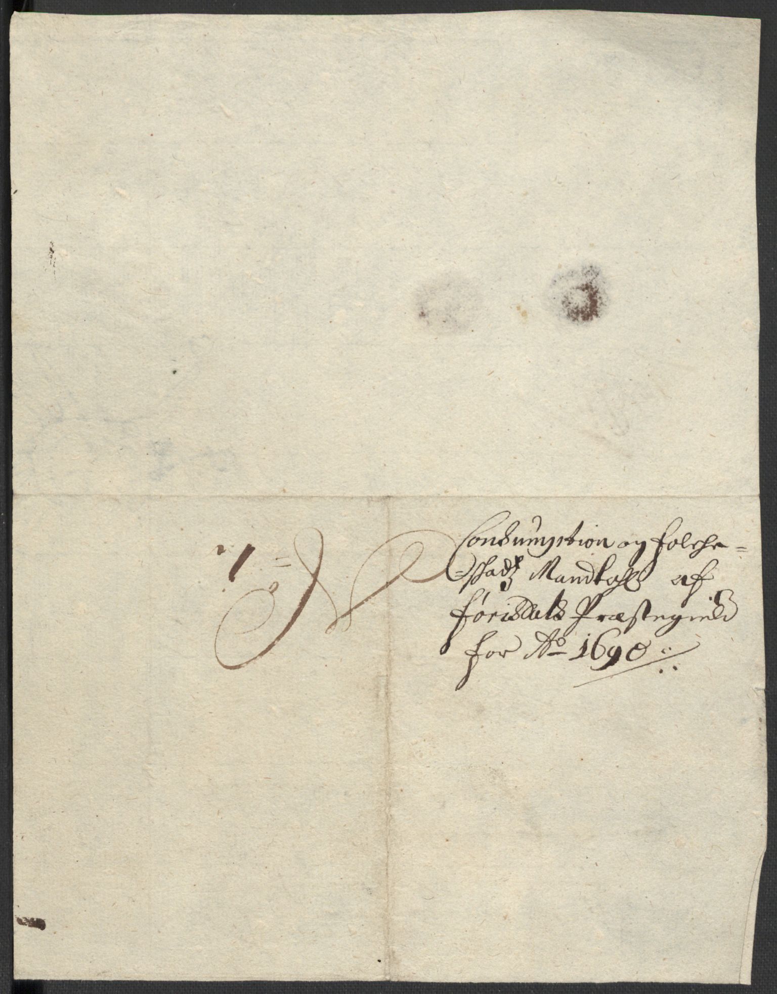 Rentekammeret inntil 1814, Reviderte regnskaper, Fogderegnskap, AV/RA-EA-4092/R35/L2089: Fogderegnskap Øvre og Nedre Telemark, 1690-1692, p. 85