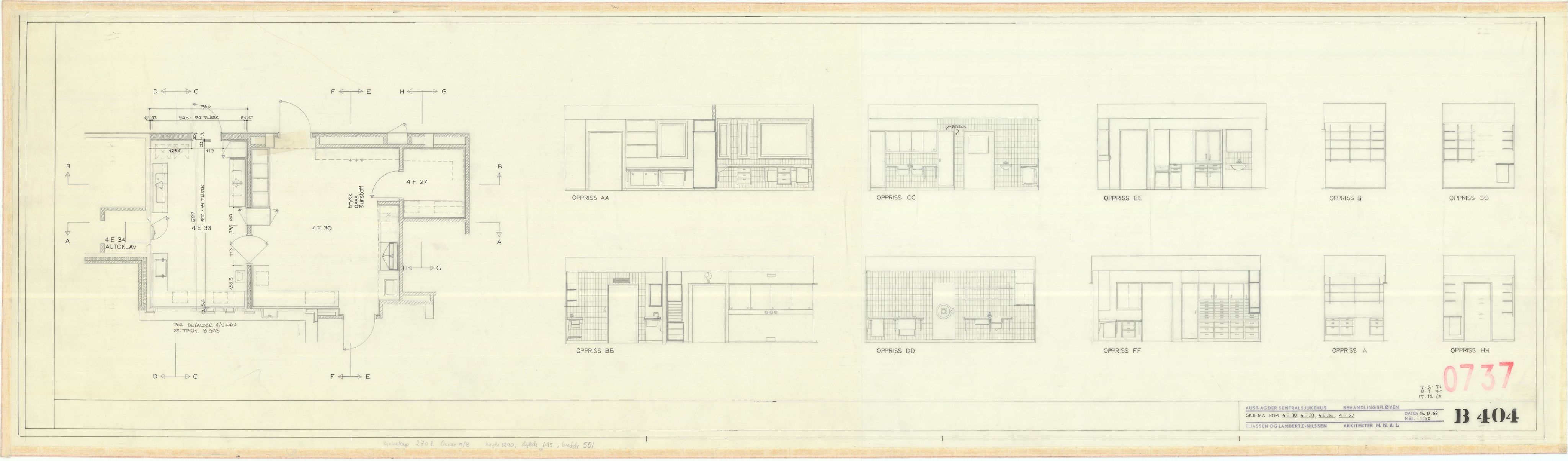 Eliassen og Lambertz-Nilssen Arkitekter, AAKS/PA-2983/T/T02/L0007: Tegningskogger 0737, 1967-1972, p. 18