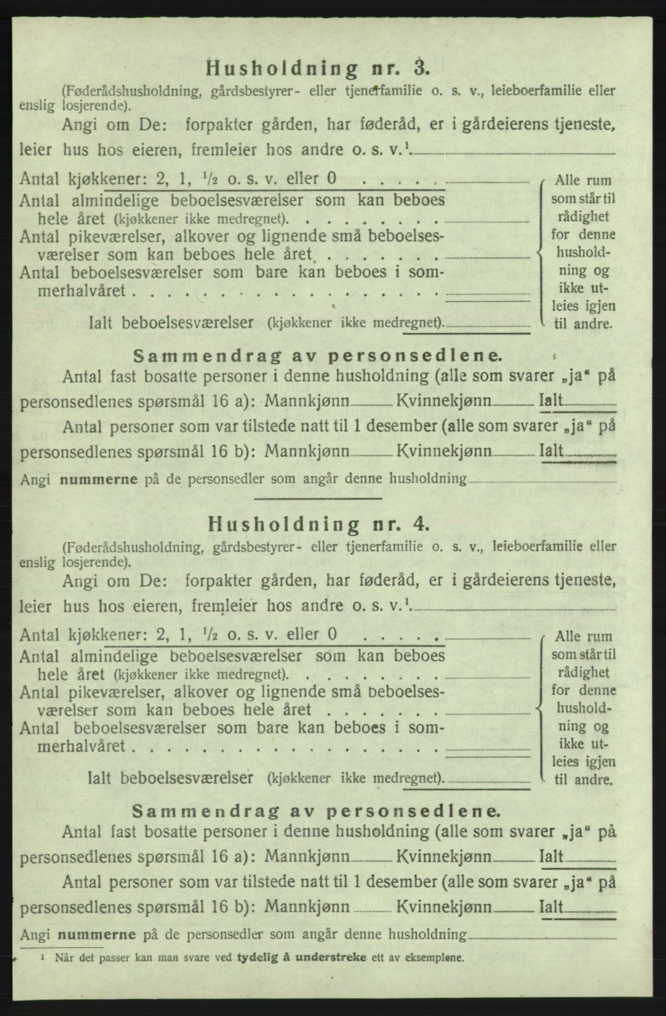 SAB, 1920 census for Kvinnherad, 1920, p. 3304