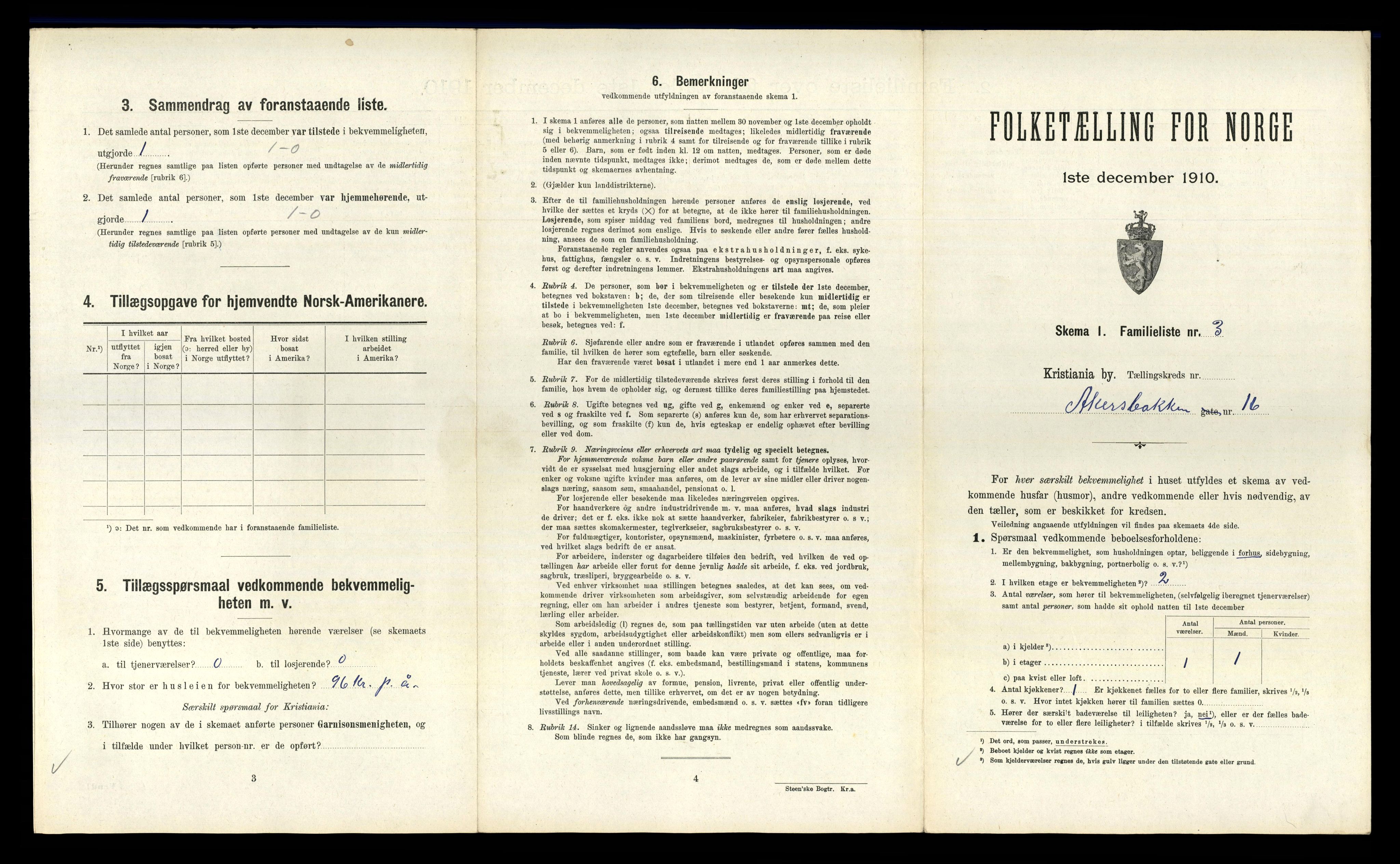 RA, 1910 census for Kristiania, 1910, p. 1807