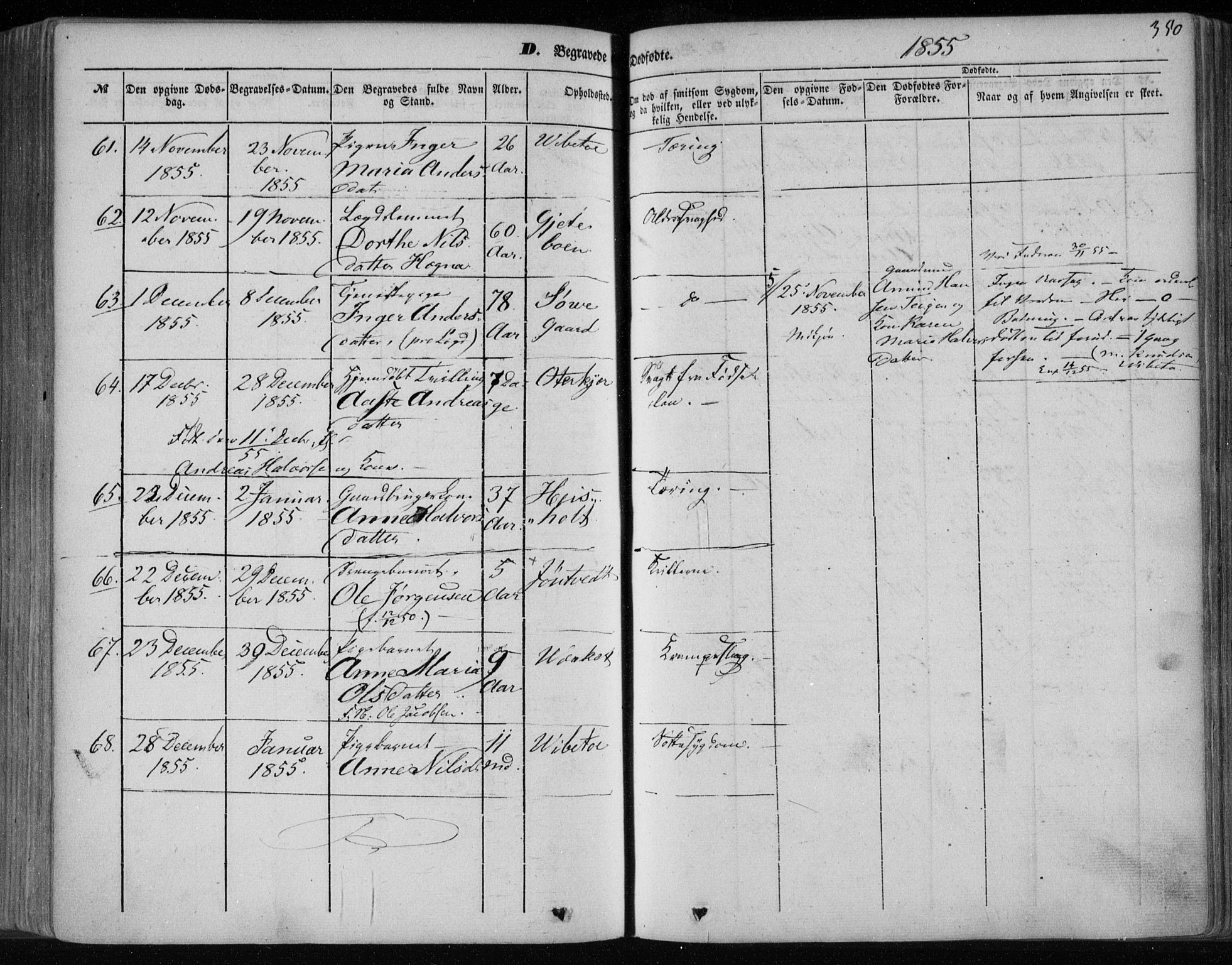 Holla kirkebøker, AV/SAKO-A-272/F/Fa/L0005: Parish register (official) no. 5, 1849-1860, p. 350