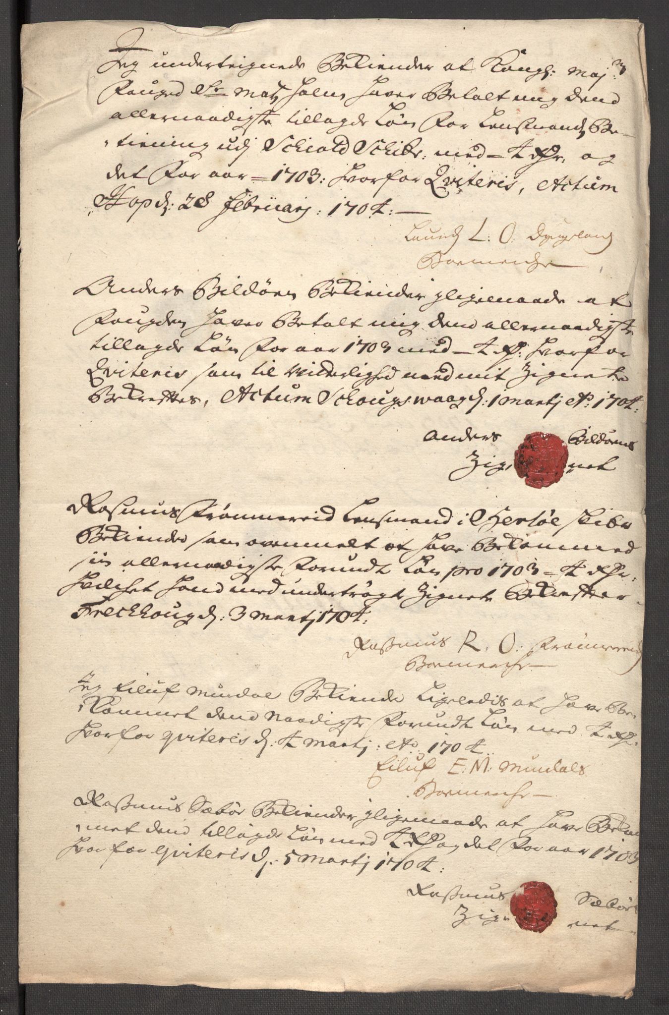 Rentekammeret inntil 1814, Reviderte regnskaper, Fogderegnskap, AV/RA-EA-4092/R51/L3186: Fogderegnskap Nordhordland og Voss, 1702-1703, p. 346