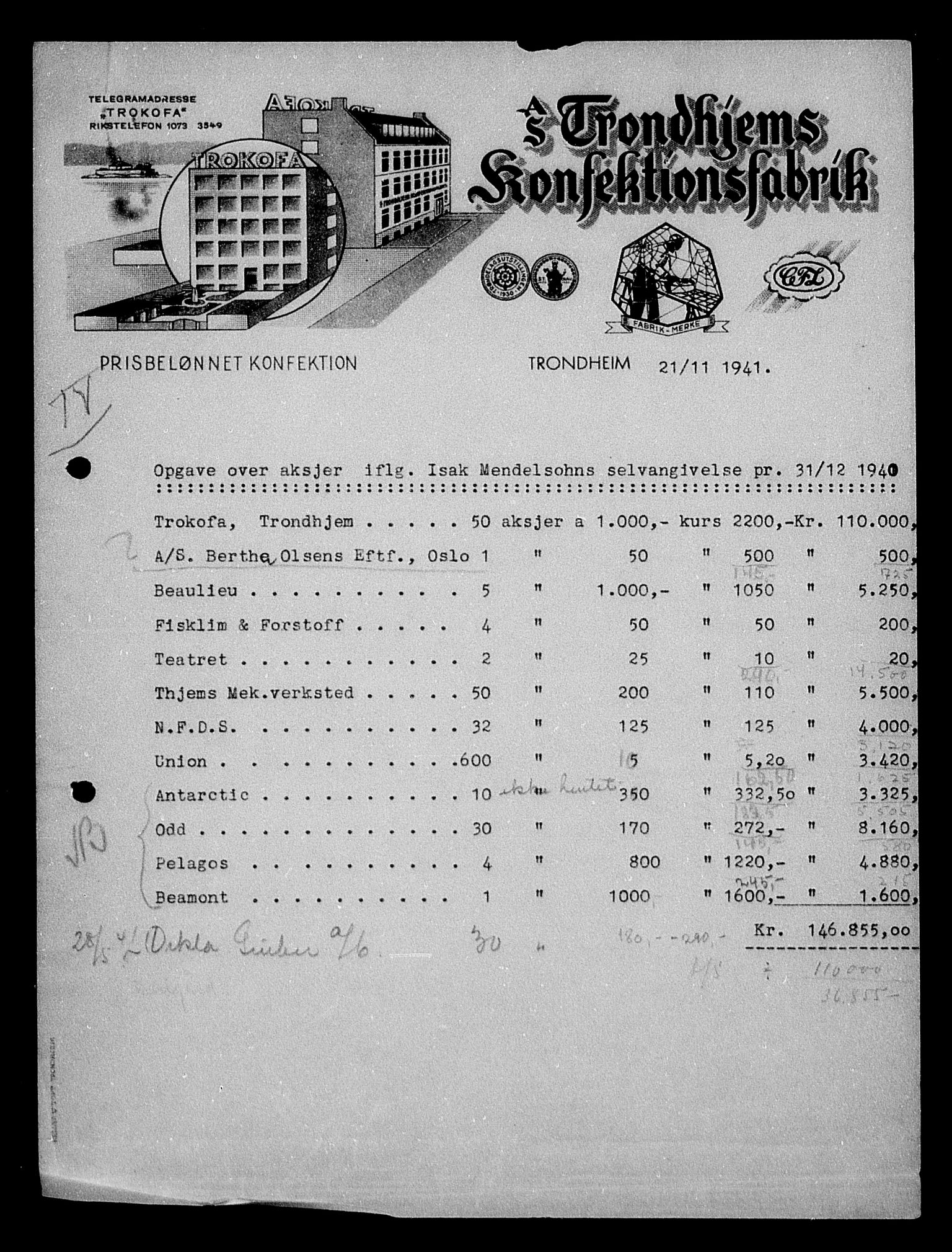 Justisdepartementet, Tilbakeføringskontoret for inndratte formuer, AV/RA-S-1564/H/Hc/Hca/L0909: --, 1945-1947, p. 21