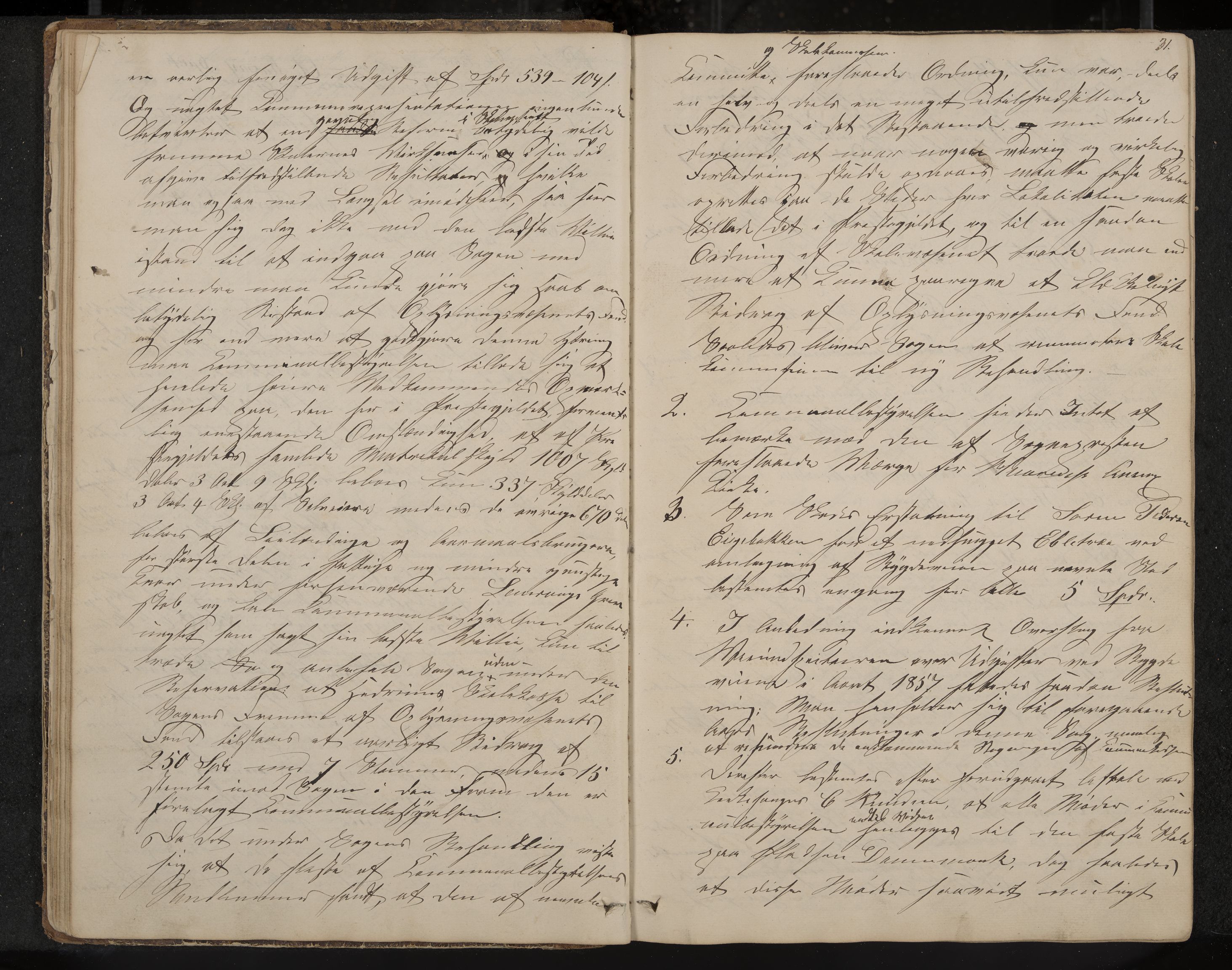 Hedrum formannskap og sentraladministrasjon, IKAK/0727021/A/Aa/L0002: Møtebok, 1853-1867, p. 31