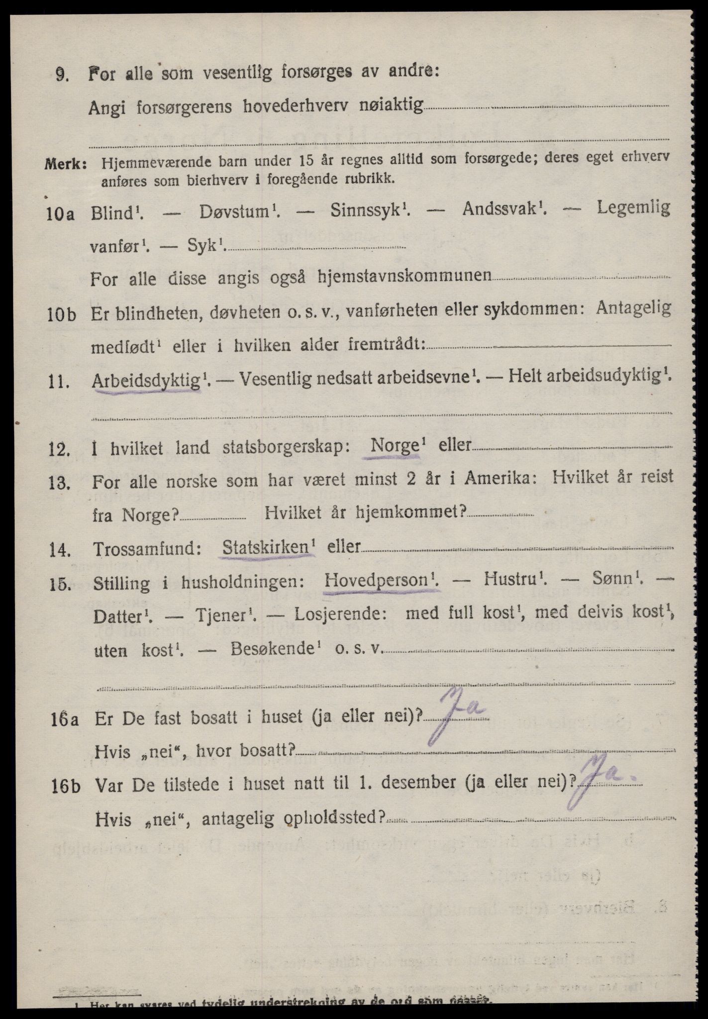 SAT, 1920 census for Øre, 1920, p. 2102