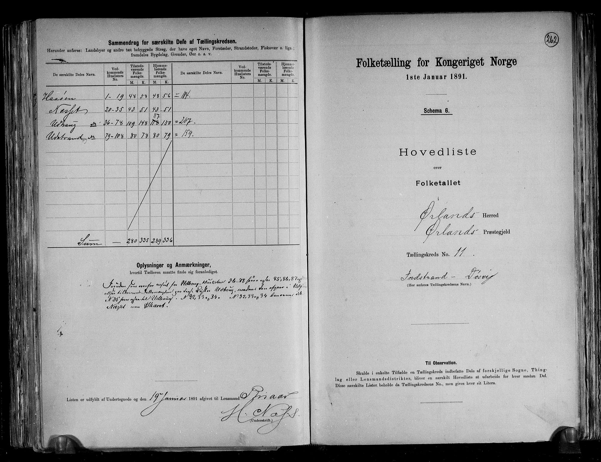 RA, 1891 census for 1621 Ørland, 1891, p. 28