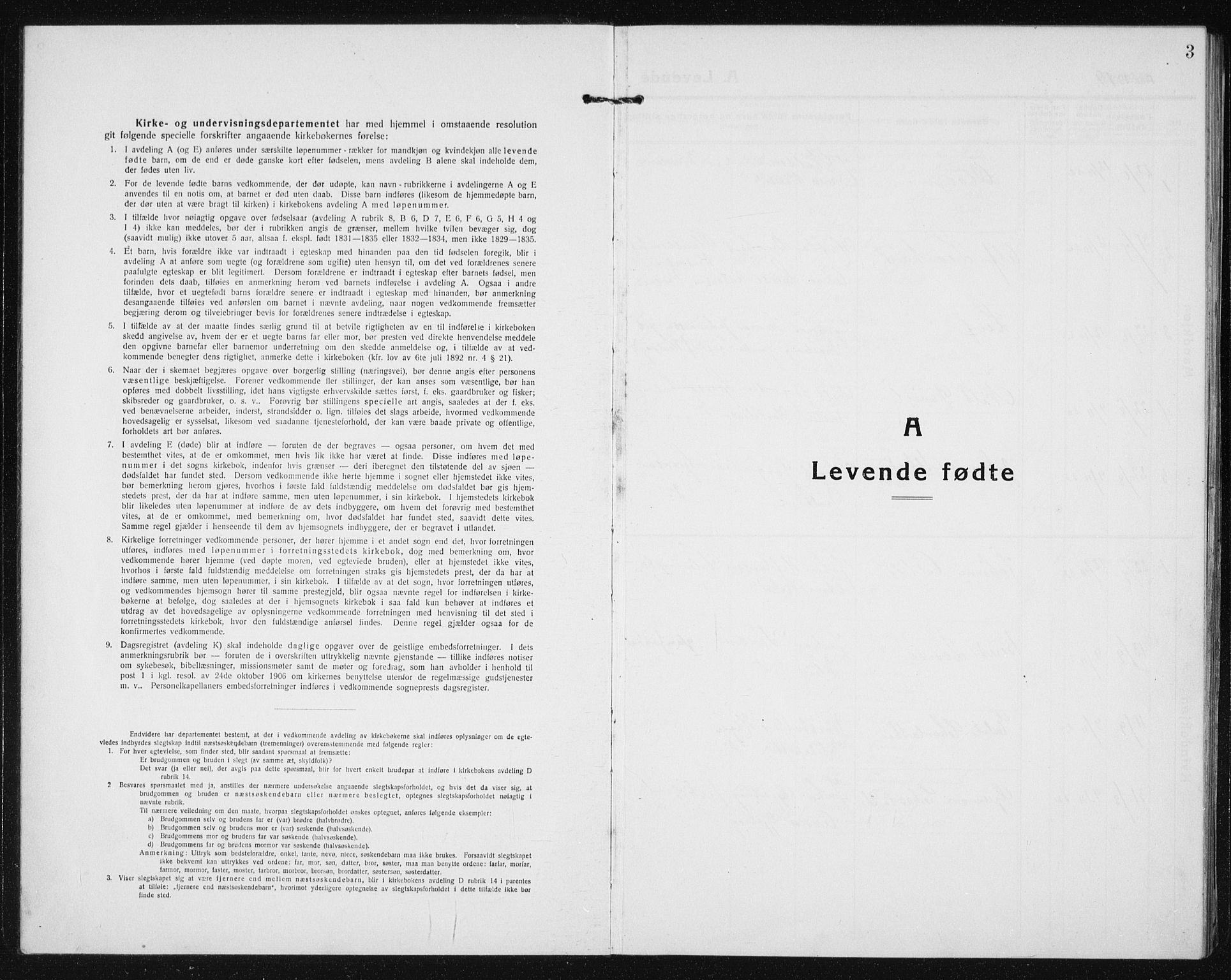 Ministerialprotokoller, klokkerbøker og fødselsregistre - Sør-Trøndelag, SAT/A-1456/635/L0554: Parish register (copy) no. 635C02, 1919-1942, p. 3