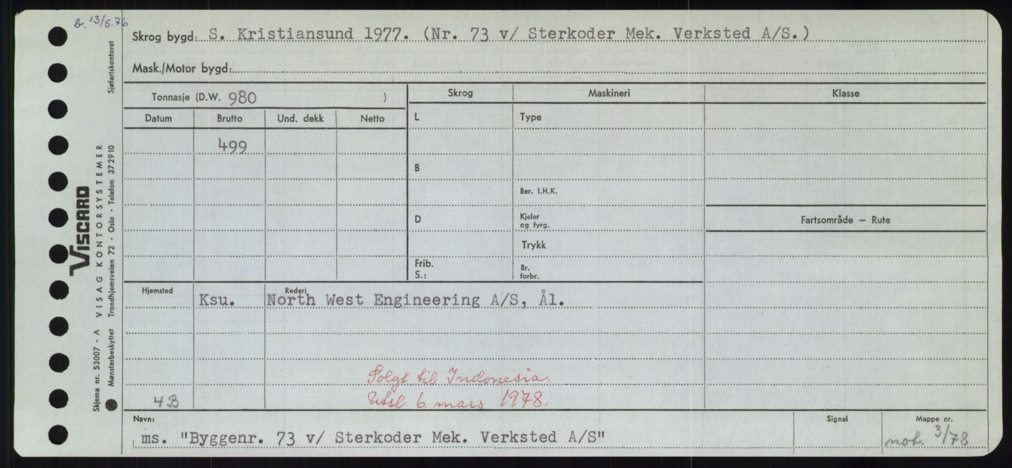 Sjøfartsdirektoratet med forløpere, Skipsmålingen, AV/RA-S-1627/H/Hd/L0006: Fartøy, Byg-Båt, p. 631