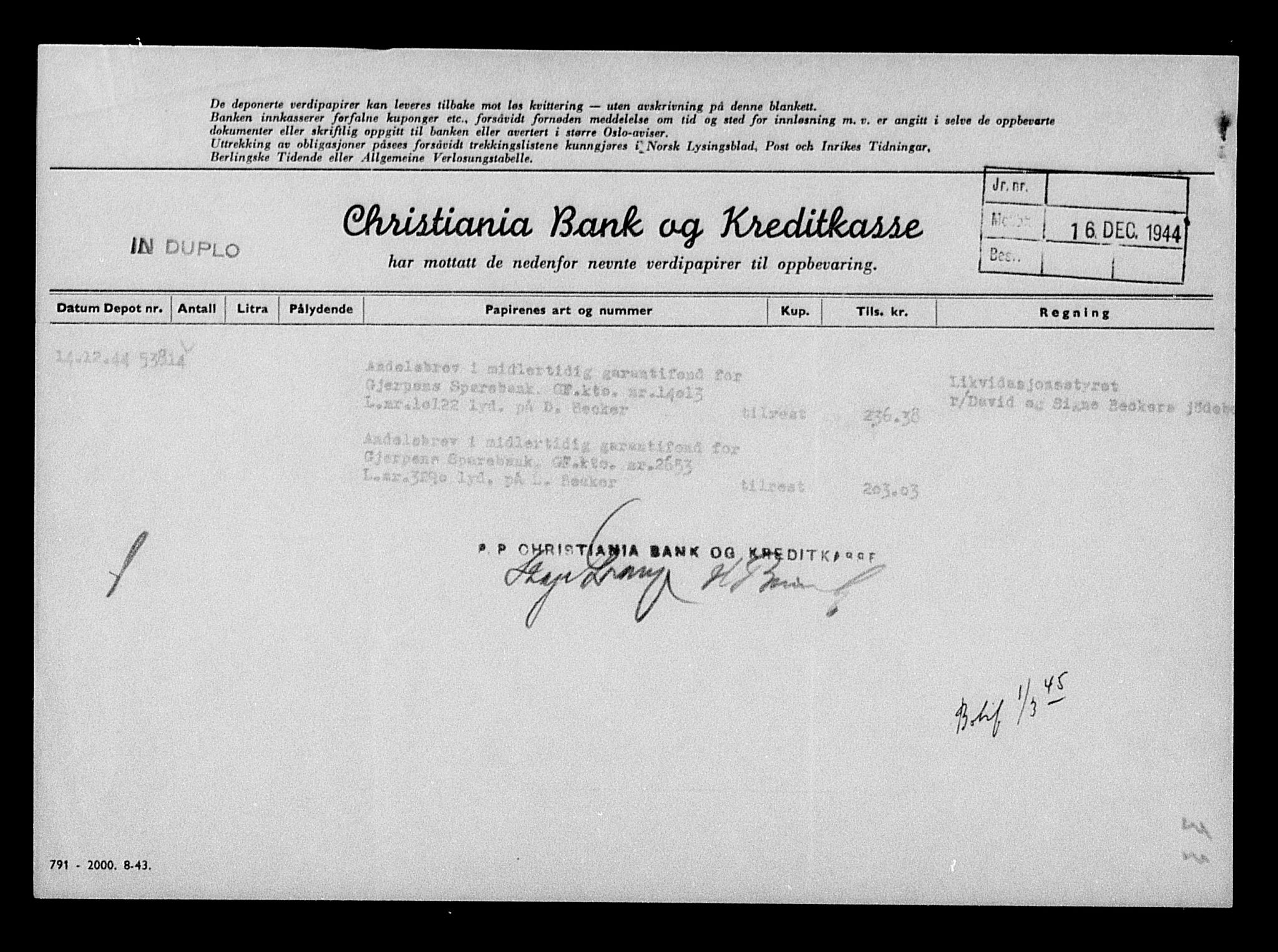 Justisdepartementet, Tilbakeføringskontoret for inndratte formuer, AV/RA-S-1564/H/Hc/Hcd/L0990: --, 1945-1947, p. 10