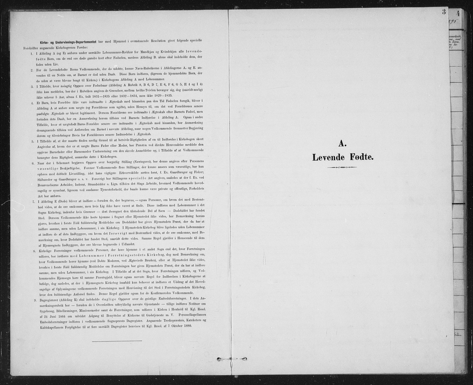 Fjaler sokneprestembete, SAB/A-79801/H/Hab/Habb/L0002: Parish register (copy) no. B 2, 1895-1915, p. 3