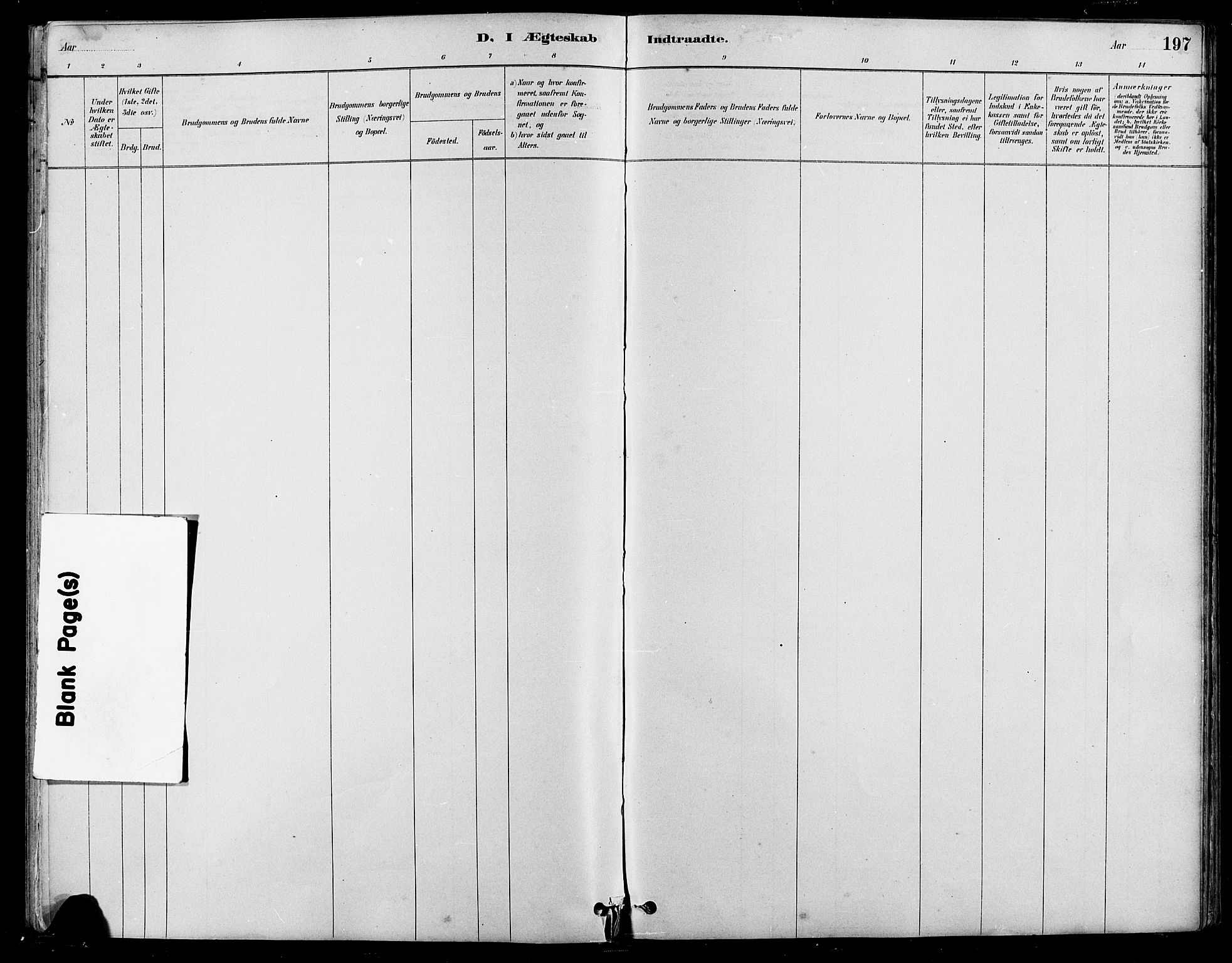 Nord-Fron prestekontor, SAH/PREST-080/H/Ha/Hab/L0005: Parish register (copy) no. 5, 1884-1914, p. 197