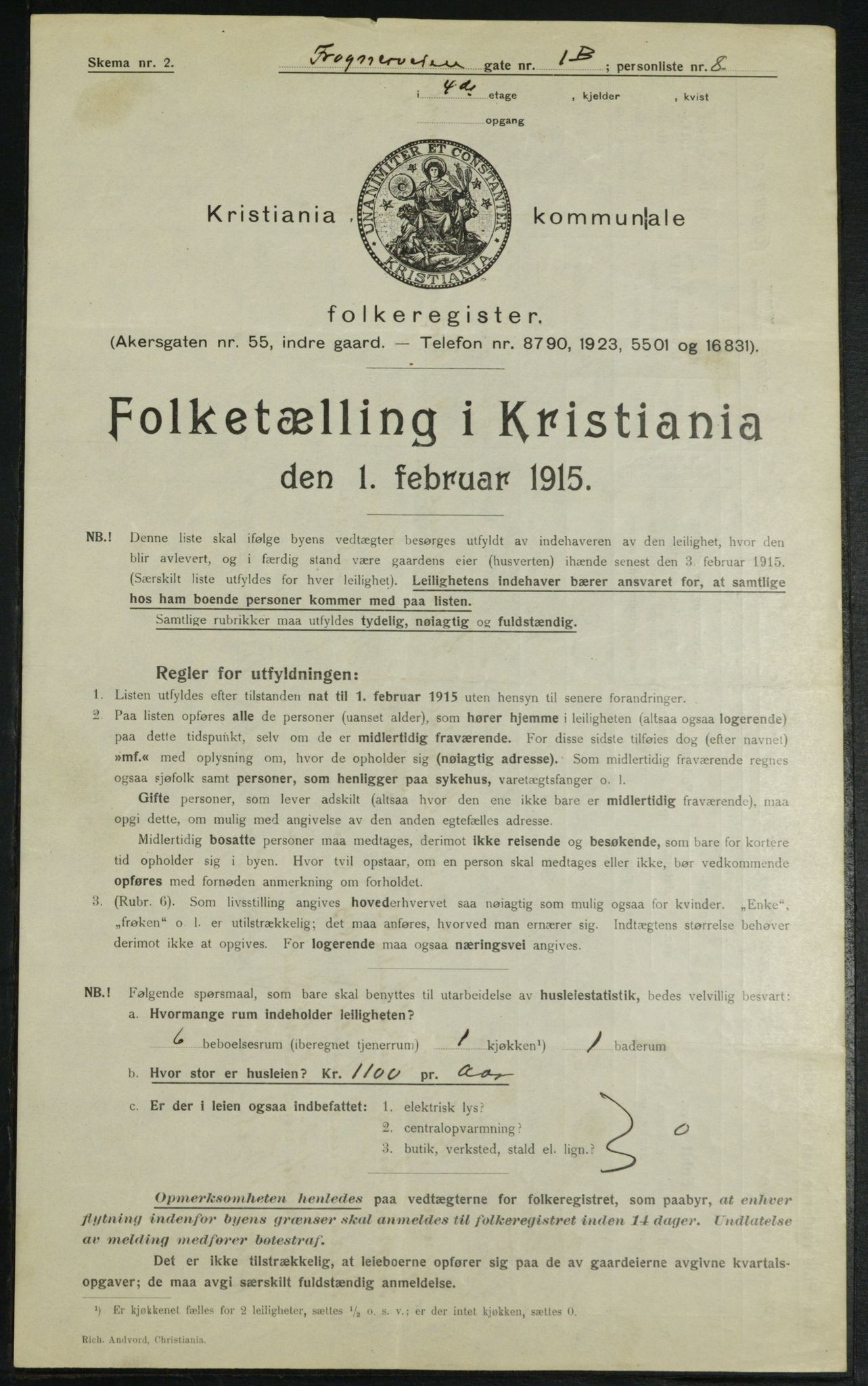 OBA, Municipal Census 1915 for Kristiania, 1915, p. 26802