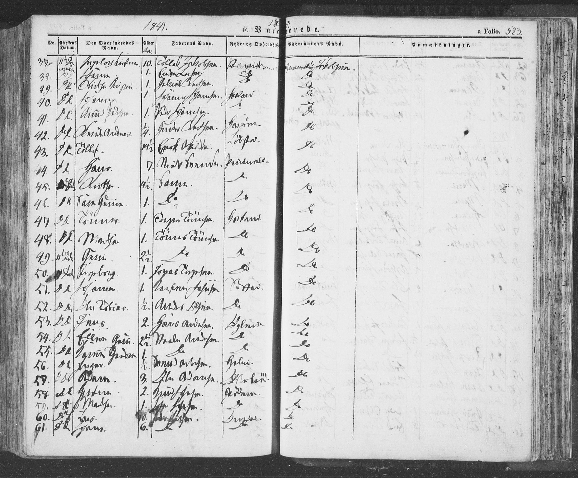 Eigersund sokneprestkontor, AV/SAST-A-101807/S08/L0009: Parish register (official) no. A 9, 1827-1850, p. 583