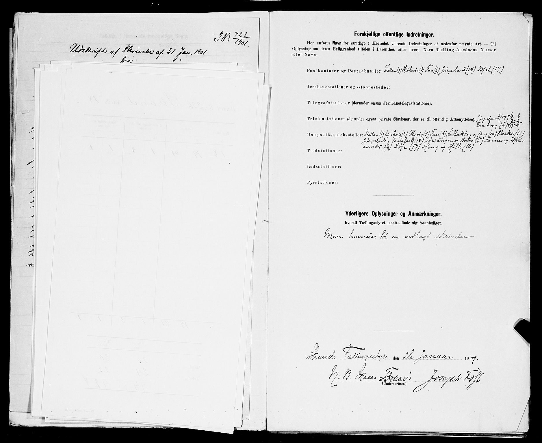 SAST, 1900 census for Strand, 1900, p. 26