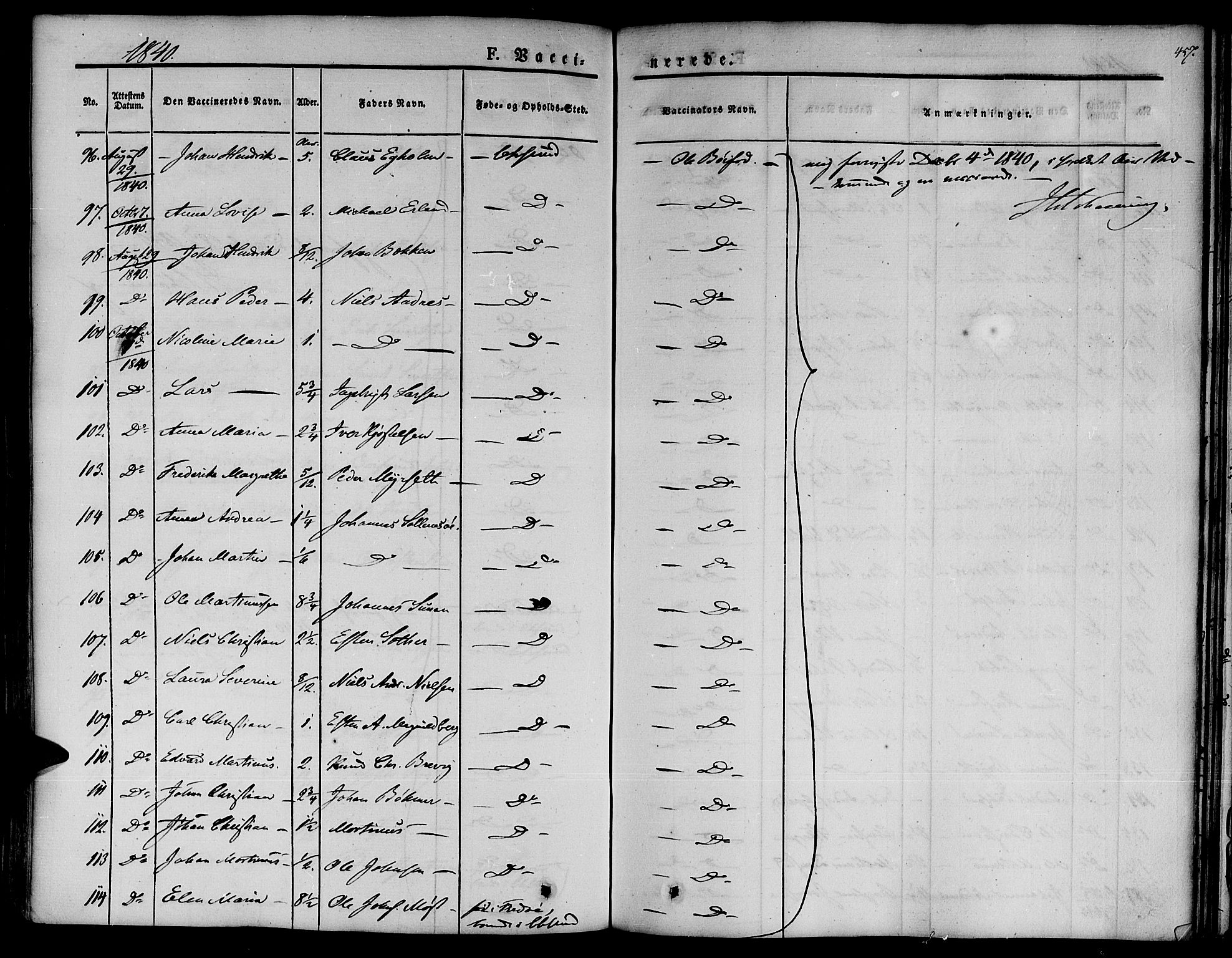 Ministerialprotokoller, klokkerbøker og fødselsregistre - Møre og Romsdal, AV/SAT-A-1454/572/L0843: Parish register (official) no. 572A06, 1832-1842, p. 457