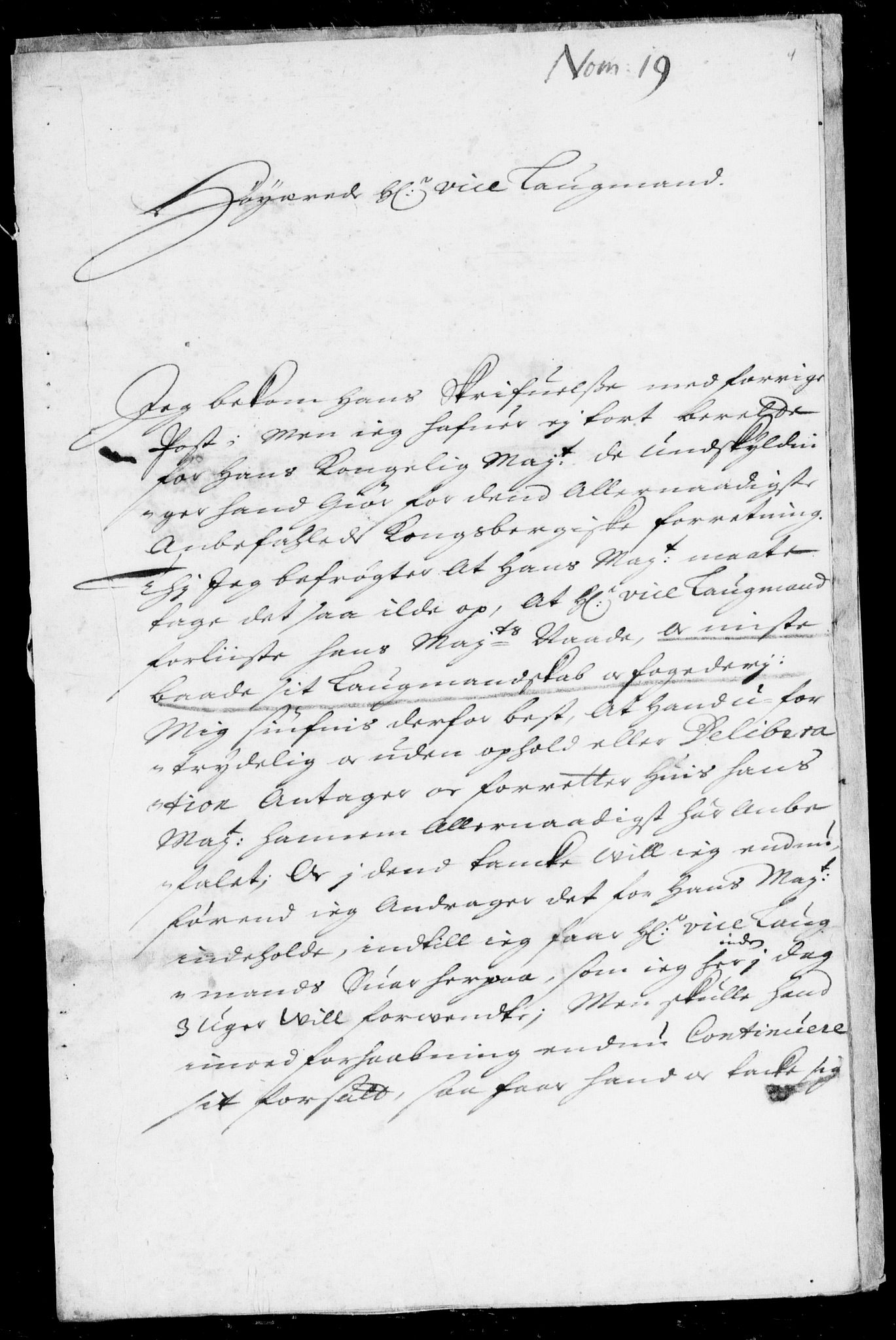 Danske Kanselli, Skapsaker, RA/EA-4061/F/L0090: Skap 15, pakke 260, 1679-1698, p. 252