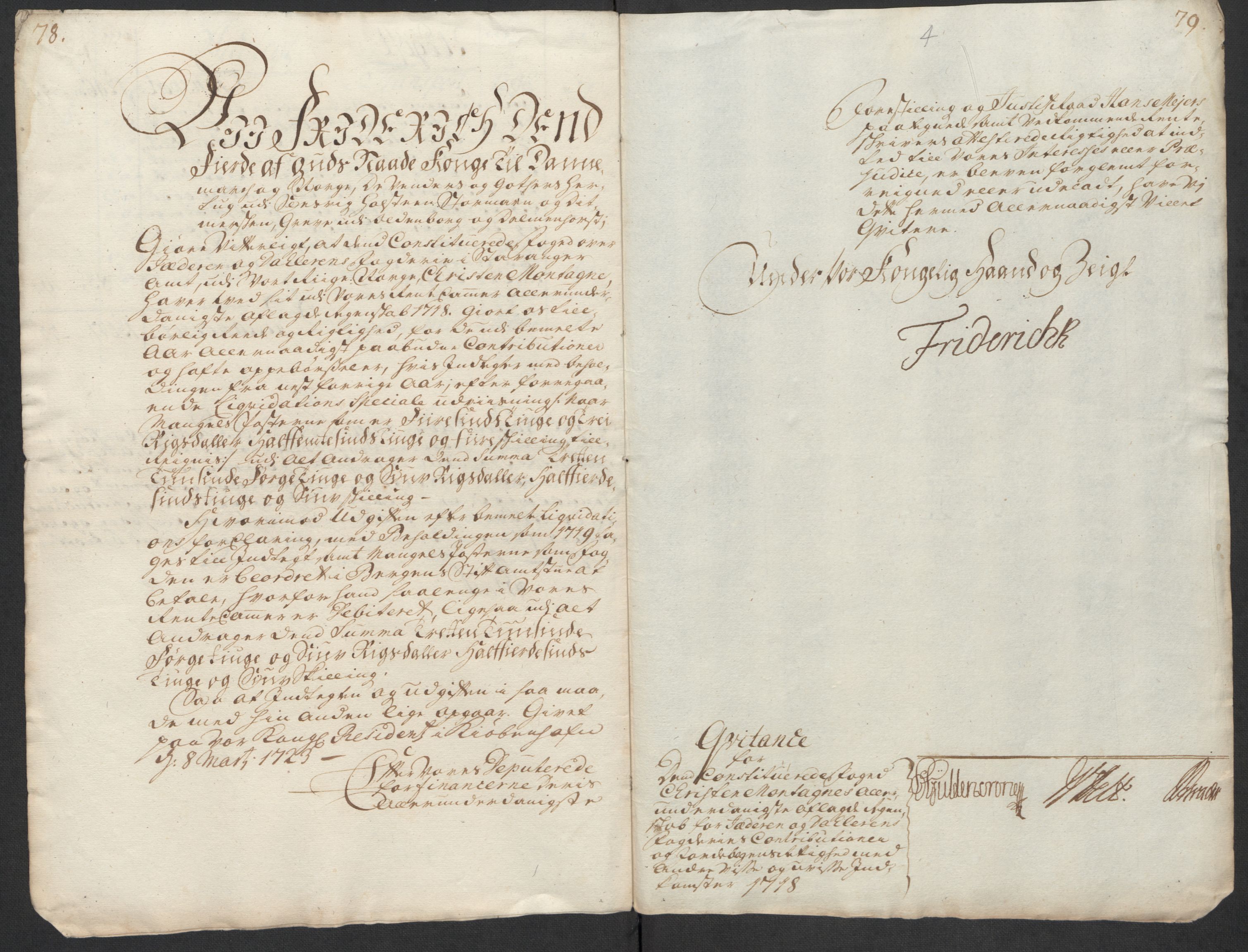 Rentekammeret inntil 1814, Reviderte regnskaper, Fogderegnskap, AV/RA-EA-4092/R46/L2743: Fogderegnskap Jæren og Dalane, 1718, p. 17