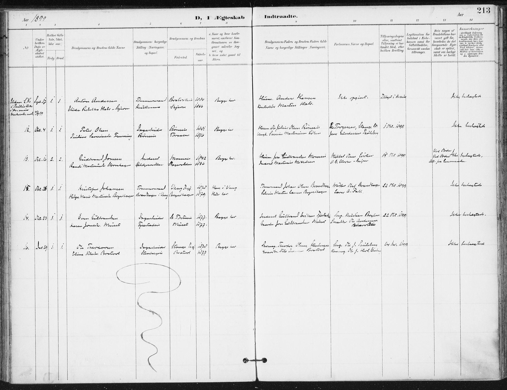 Romedal prestekontor, AV/SAH-PREST-004/K/L0011: Parish register (official) no. 11, 1896-1912, p. 213