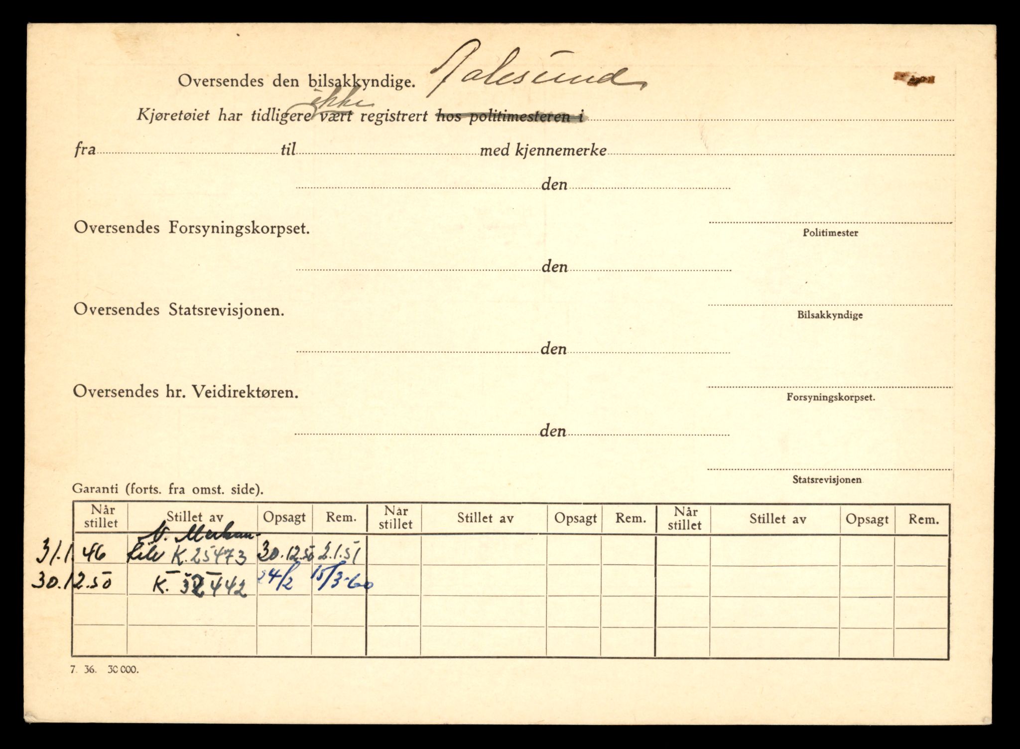 Møre og Romsdal vegkontor - Ålesund trafikkstasjon, AV/SAT-A-4099/F/Fe/L0015: Registreringskort for kjøretøy T 1700 - T 1850, 1927-1998, p. 1205