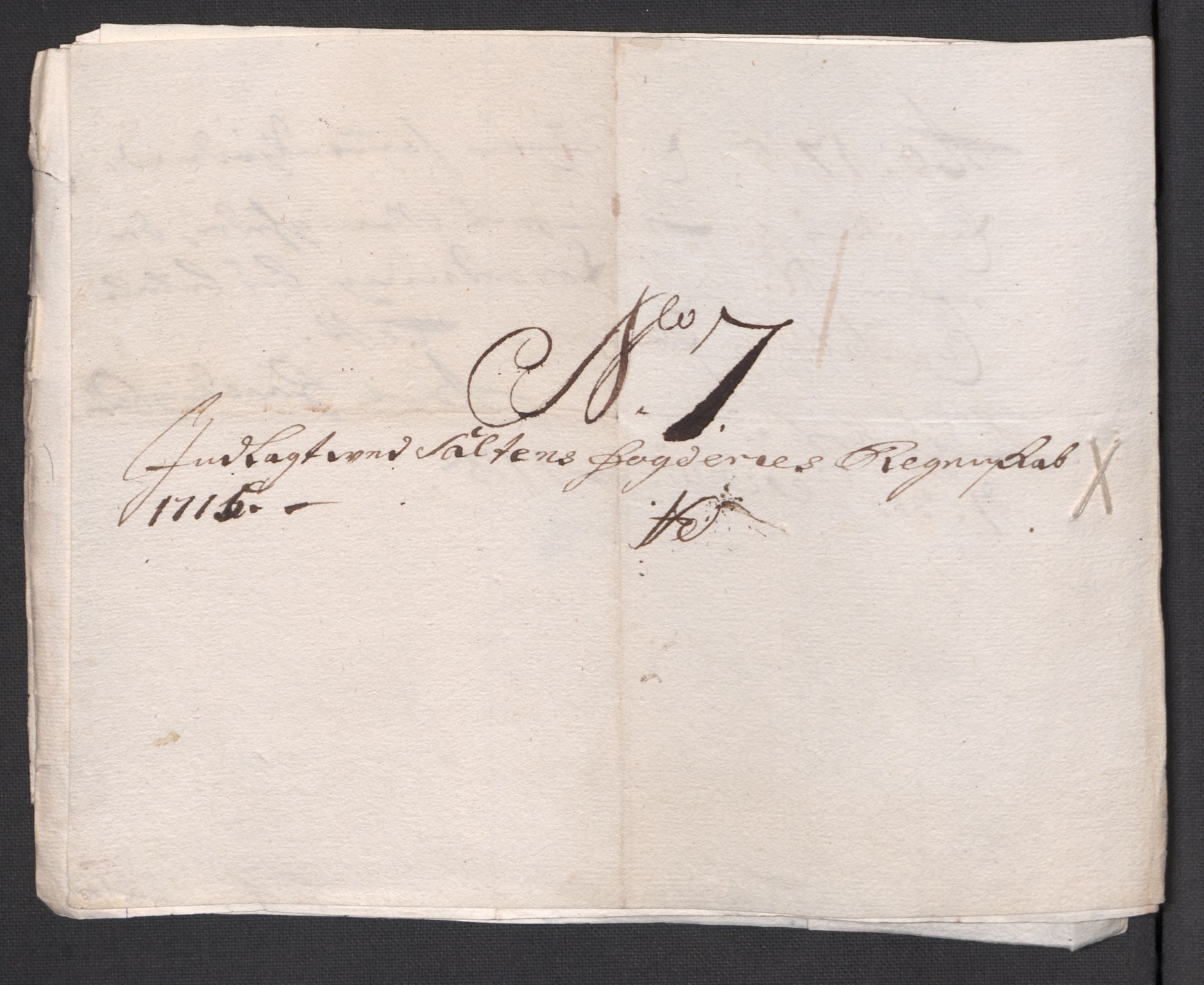 Rentekammeret inntil 1814, Reviderte regnskaper, Fogderegnskap, AV/RA-EA-4092/R66/L4585: Fogderegnskap Salten, 1715, p. 109